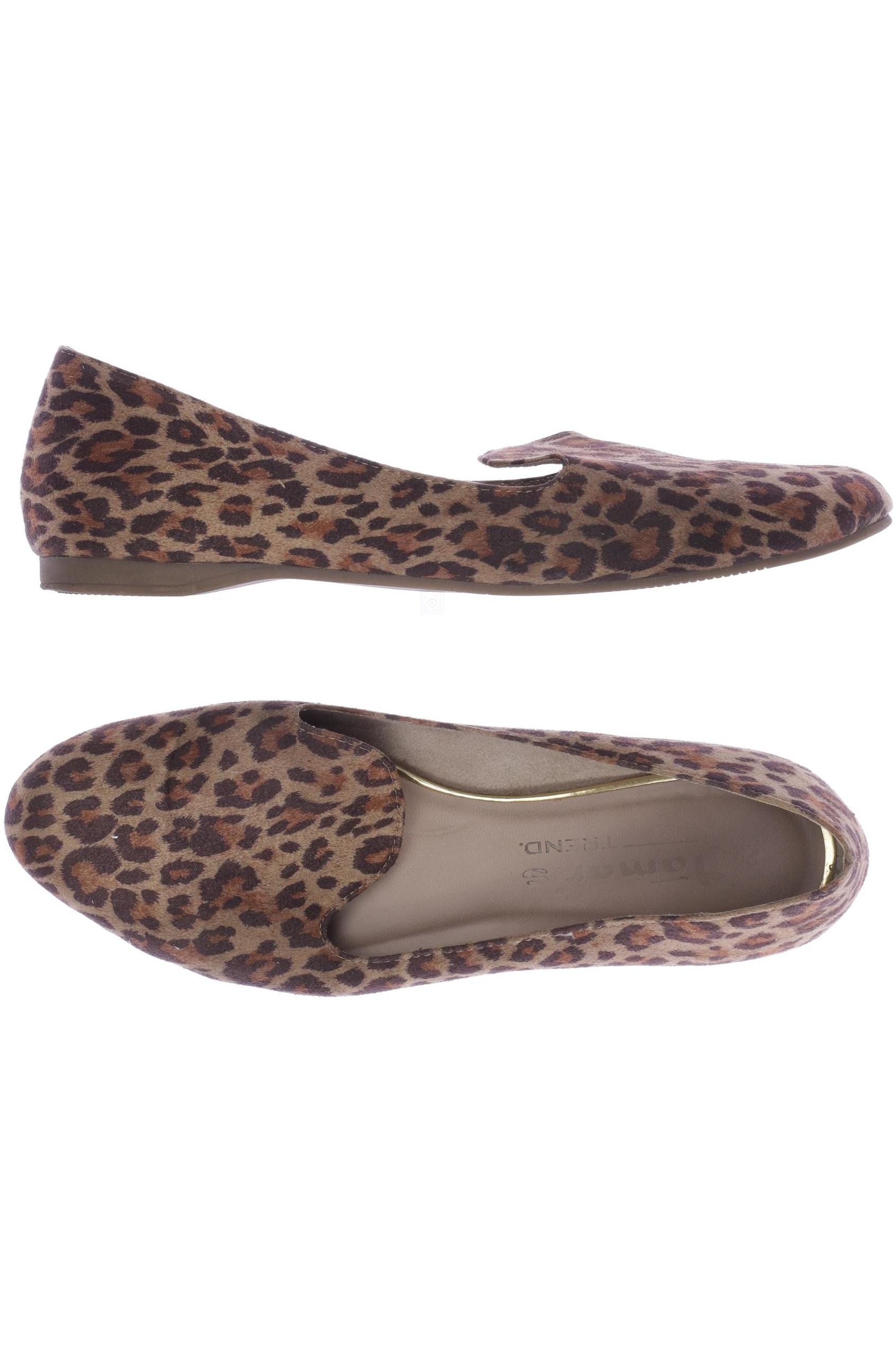 

Tamaris Damen Ballerinas, braun, Gr. 39