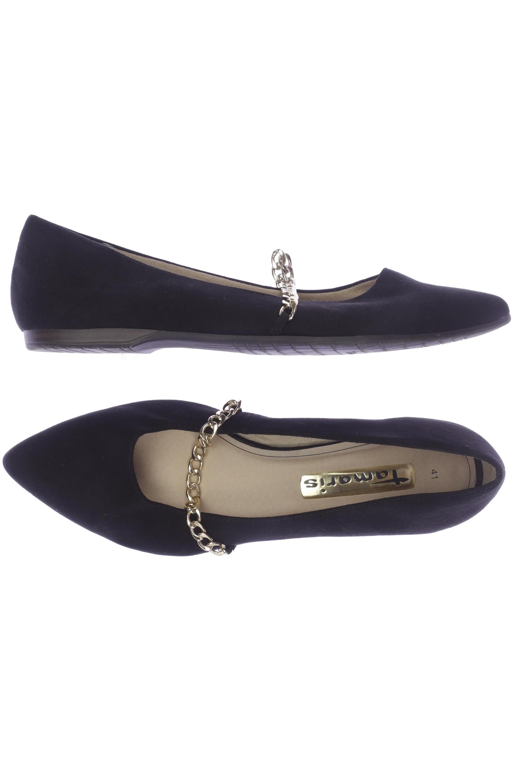 

Tamaris Damen Ballerinas, schwarz, Gr. 41