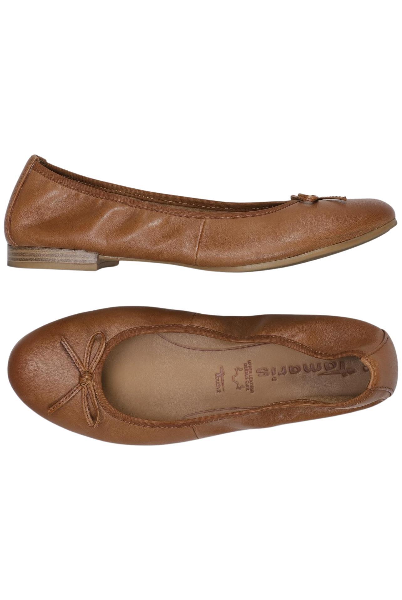 

Tamaris Damen Ballerinas, braun, Gr. 36