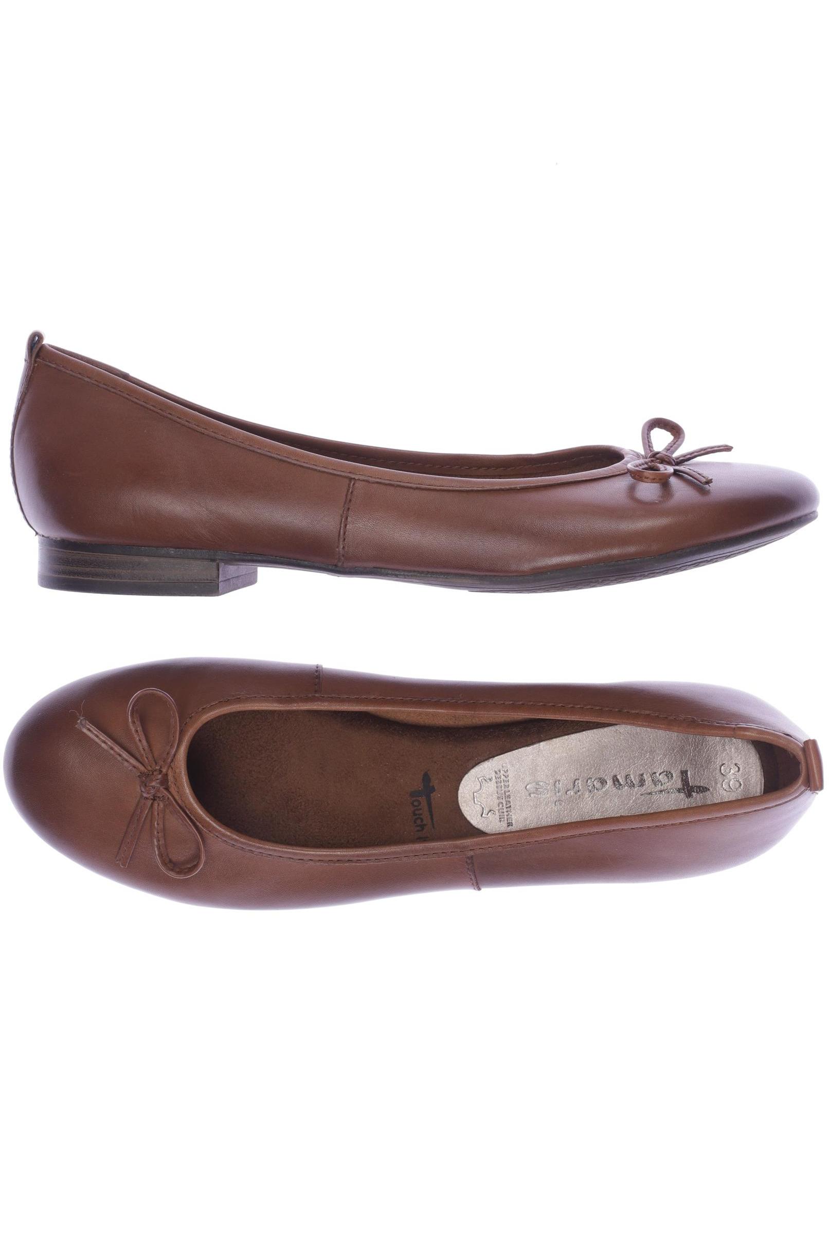 

Tamaris Damen Ballerinas, braun, Gr. 39
