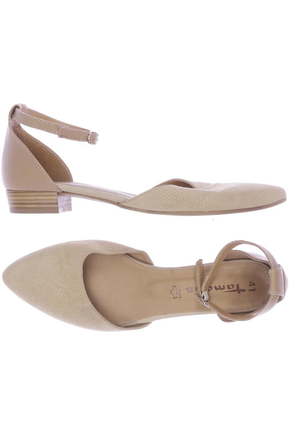 

Tamaris Damen Ballerinas, beige, Gr. 41