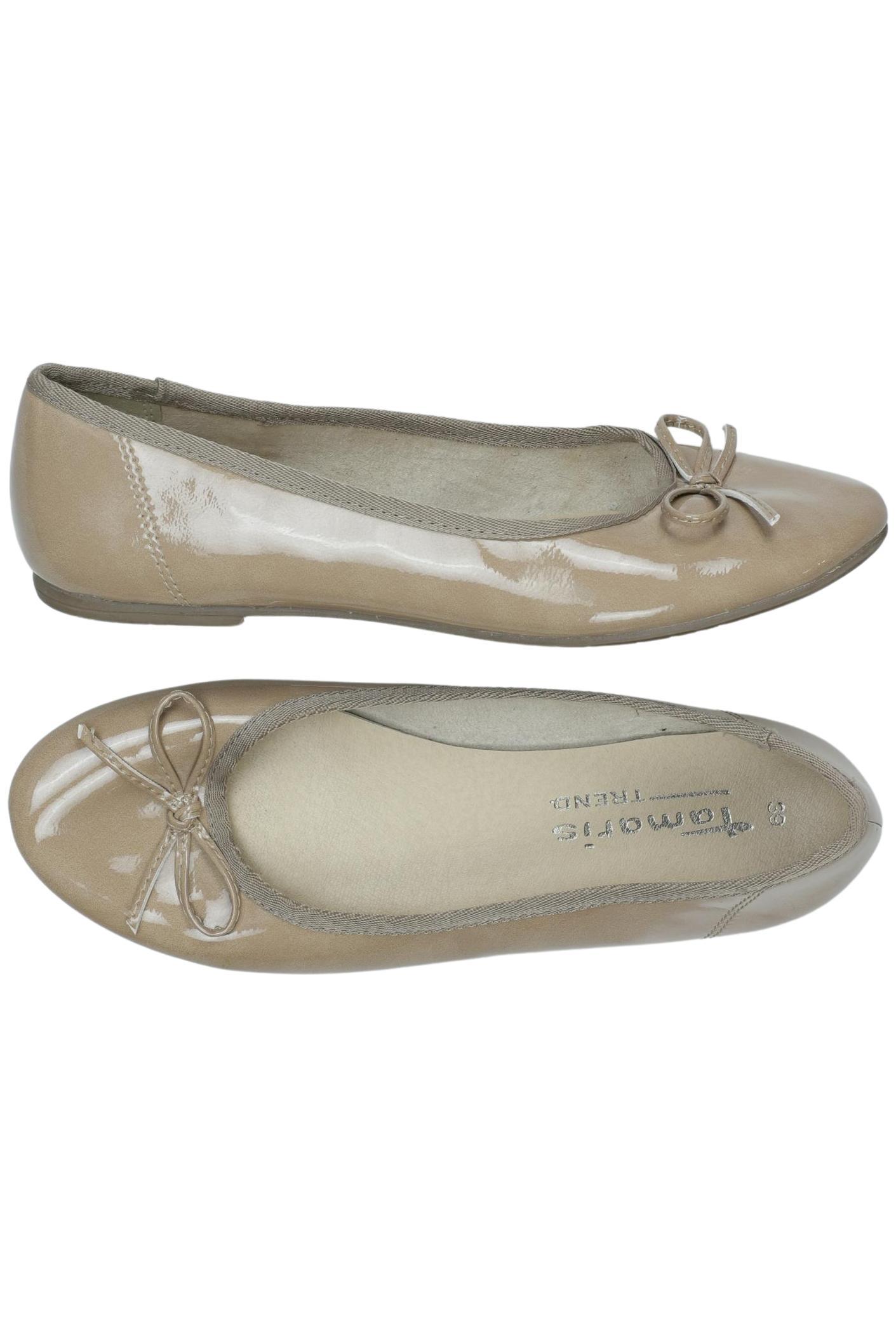

Tamaris Damen Ballerinas, beige, Gr. 39