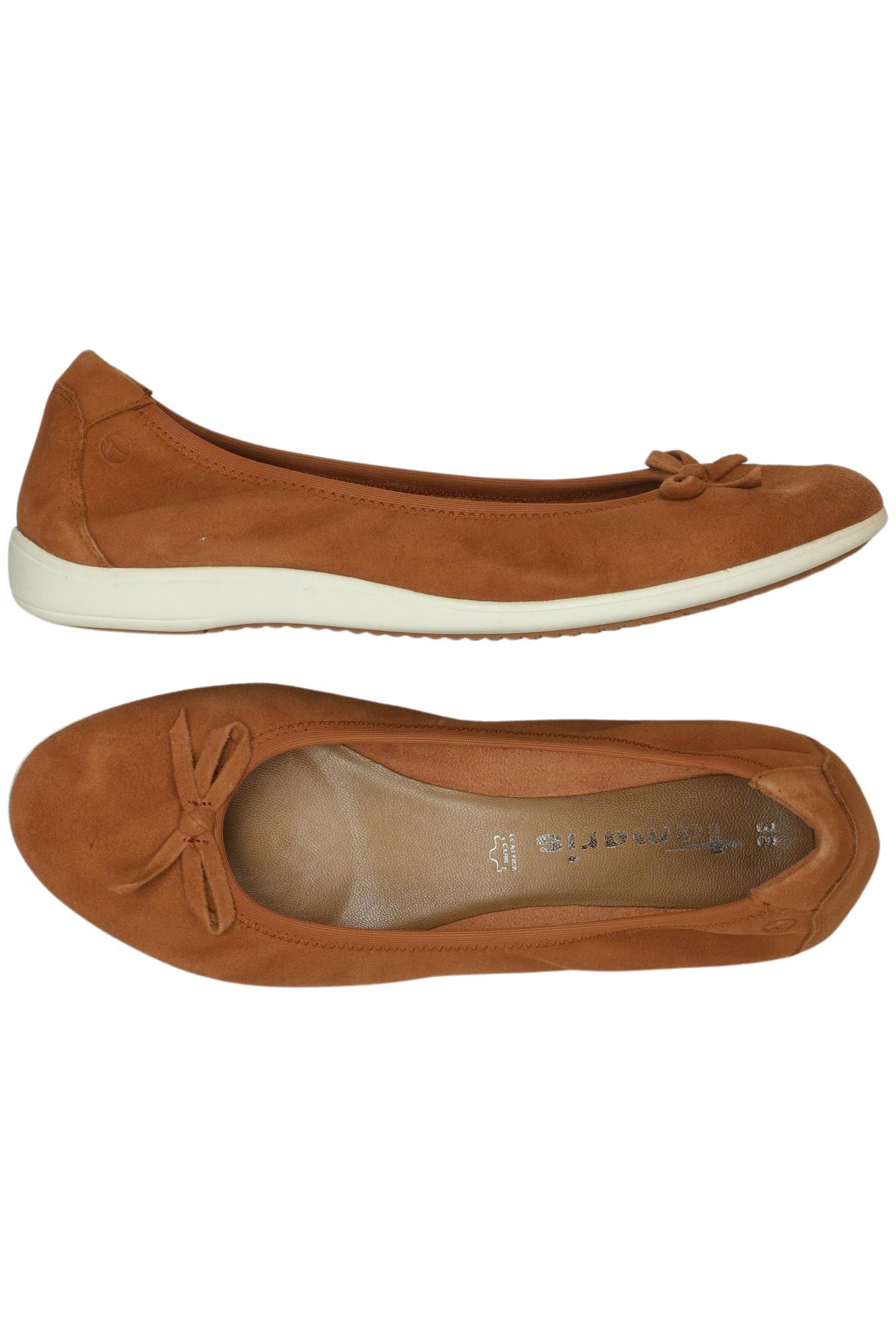 

Tamaris Damen Ballerinas, braun, Gr. 38