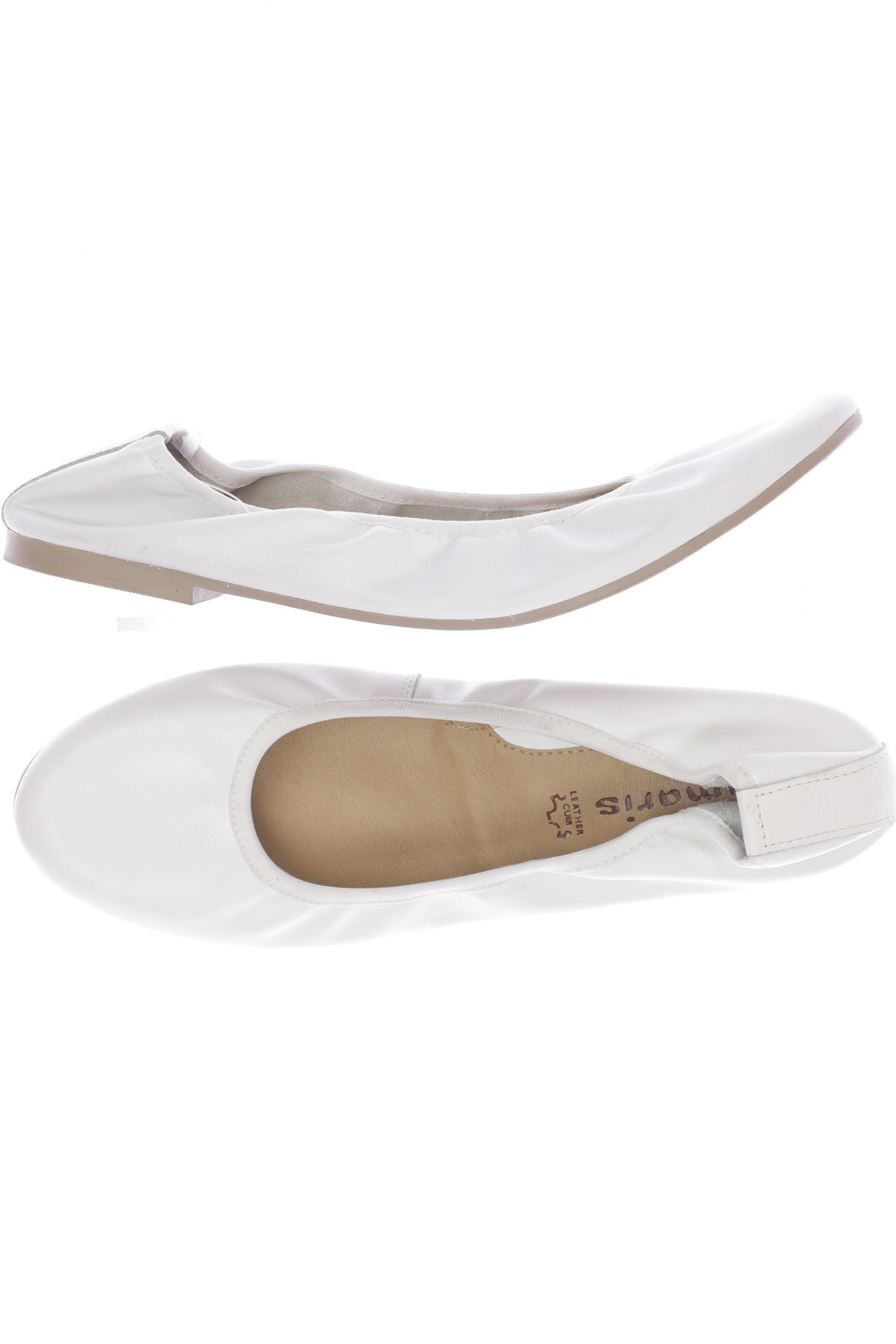 

Tamaris Damen Ballerinas, weiß