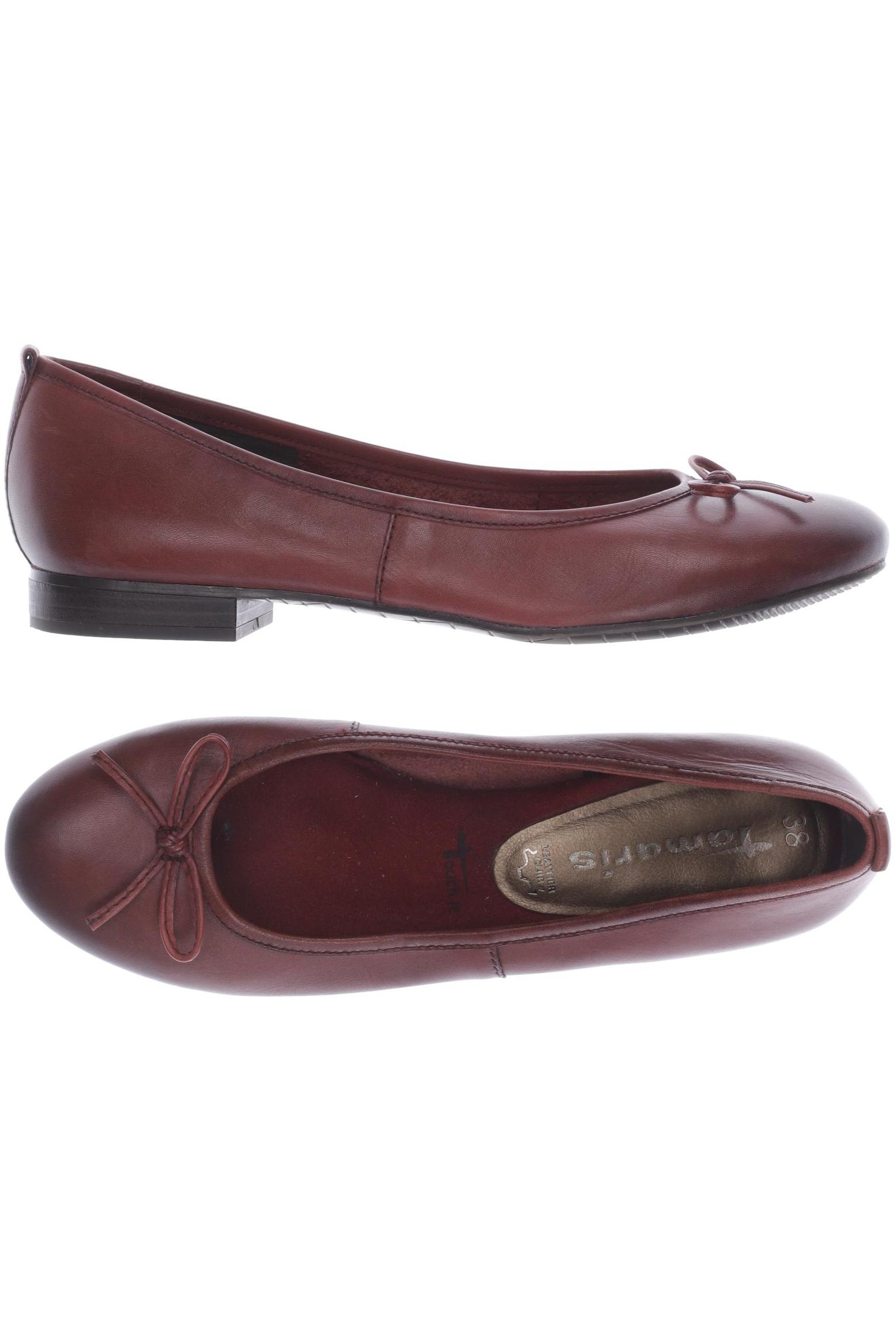 

Tamaris Damen Ballerinas, bordeaux, Gr. 38
