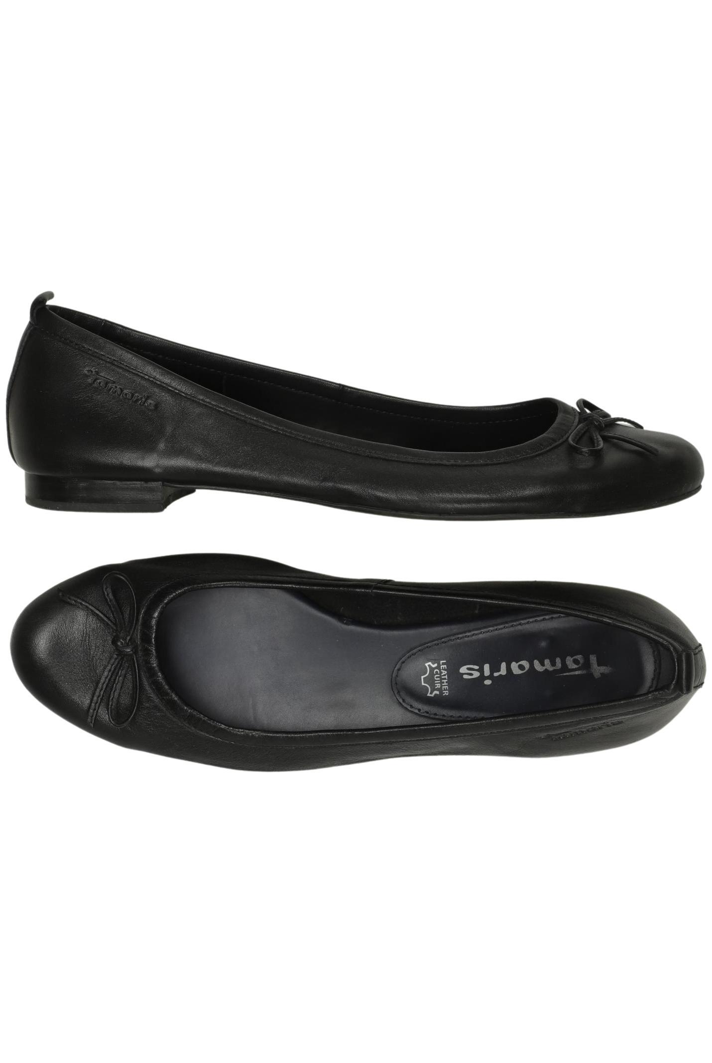 

Tamaris Damen Ballerinas, schwarz, Gr. 39