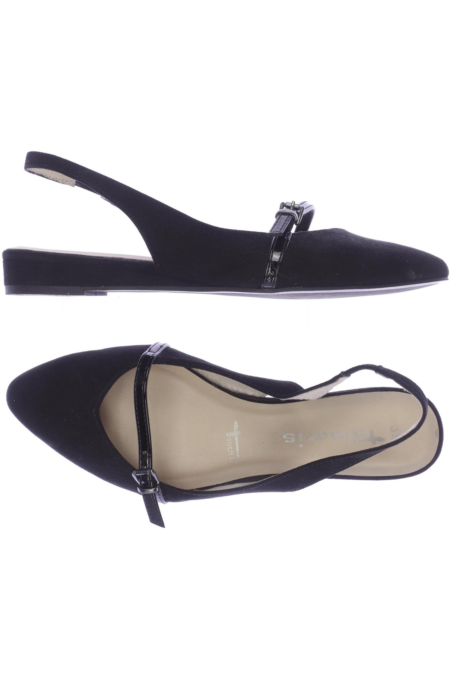 

Tamaris Damen Ballerinas, schwarz, Gr. 39