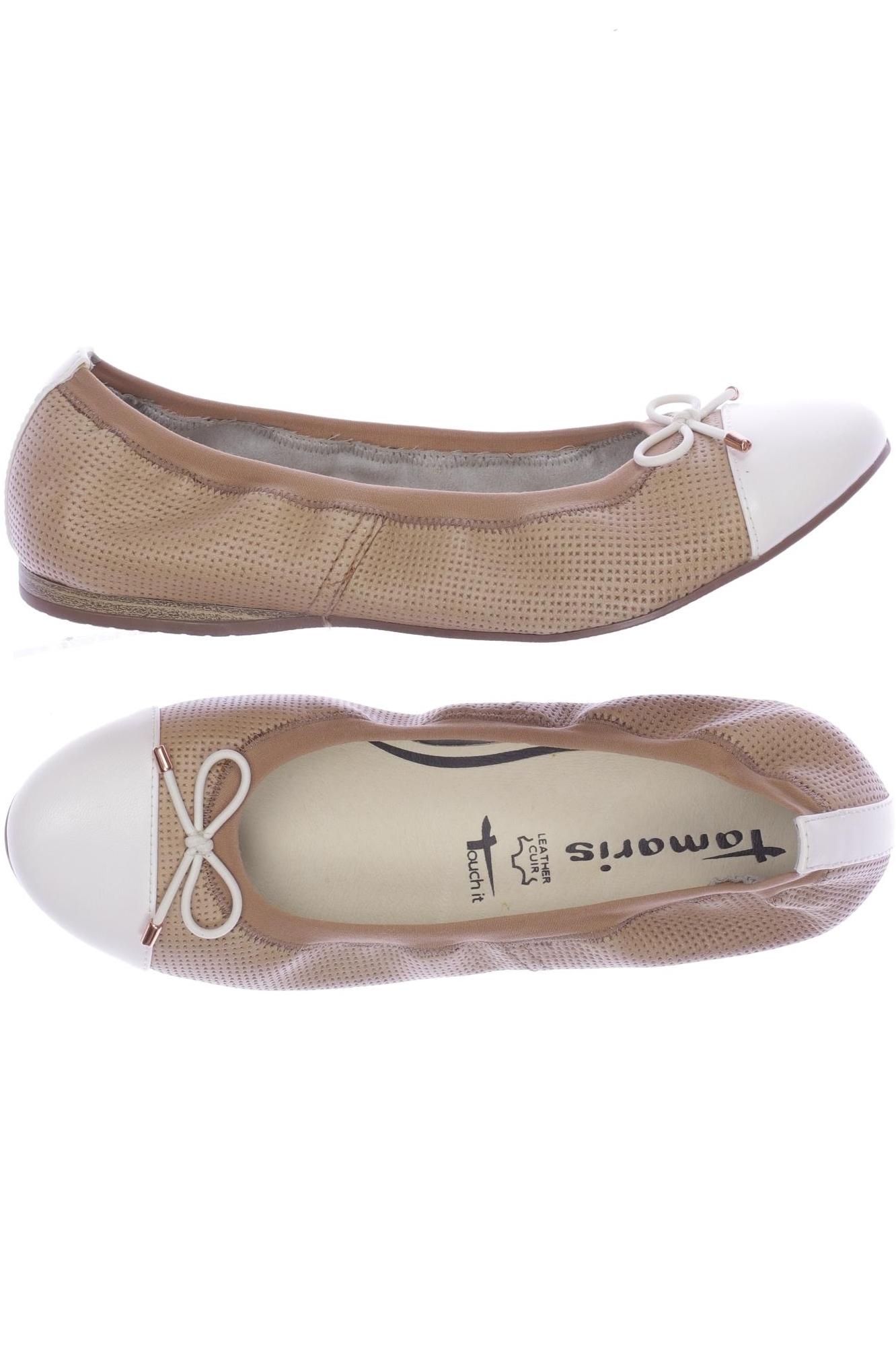 Thumbnail - Tamaris Damen Ballerinas, beige, Gr. 37