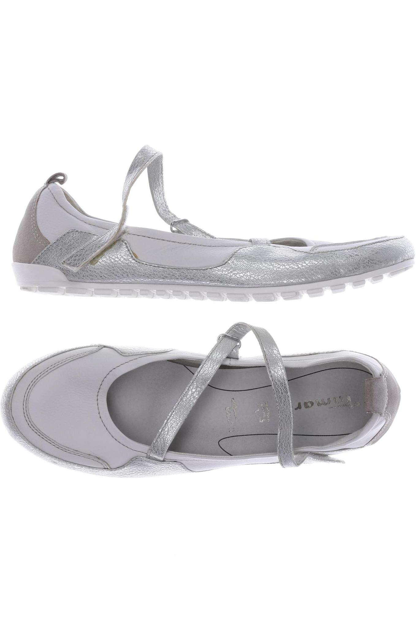 

Tamaris Damen Ballerinas, grau, Gr. 42