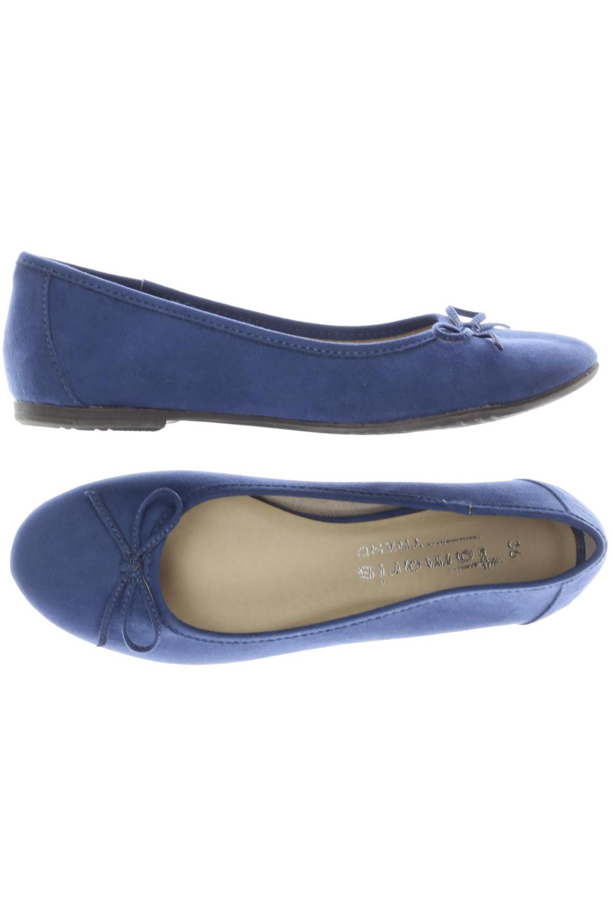 

Tamaris Damen Ballerinas, blau, Gr. 36