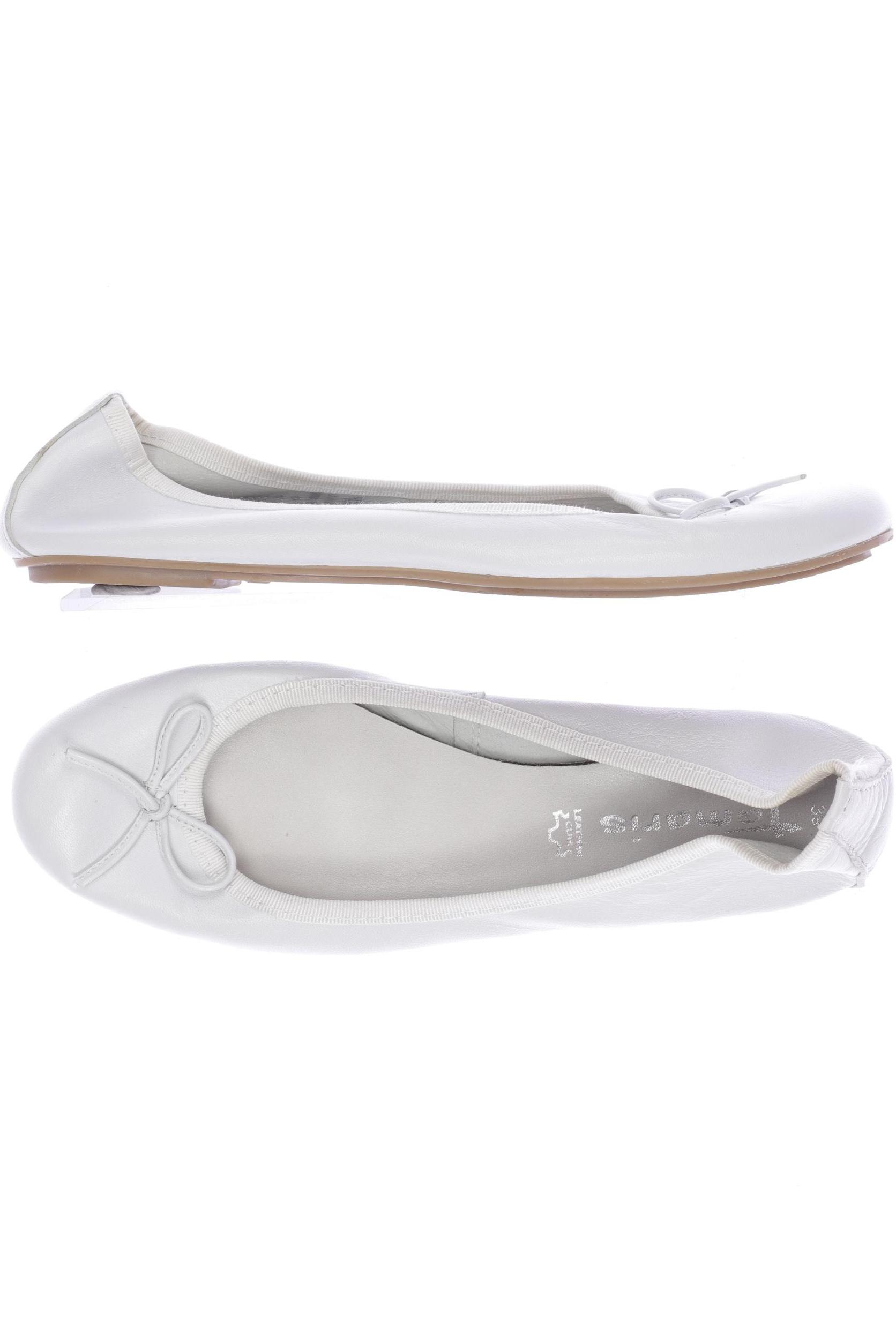 

Tamaris Damen Ballerinas, weiß