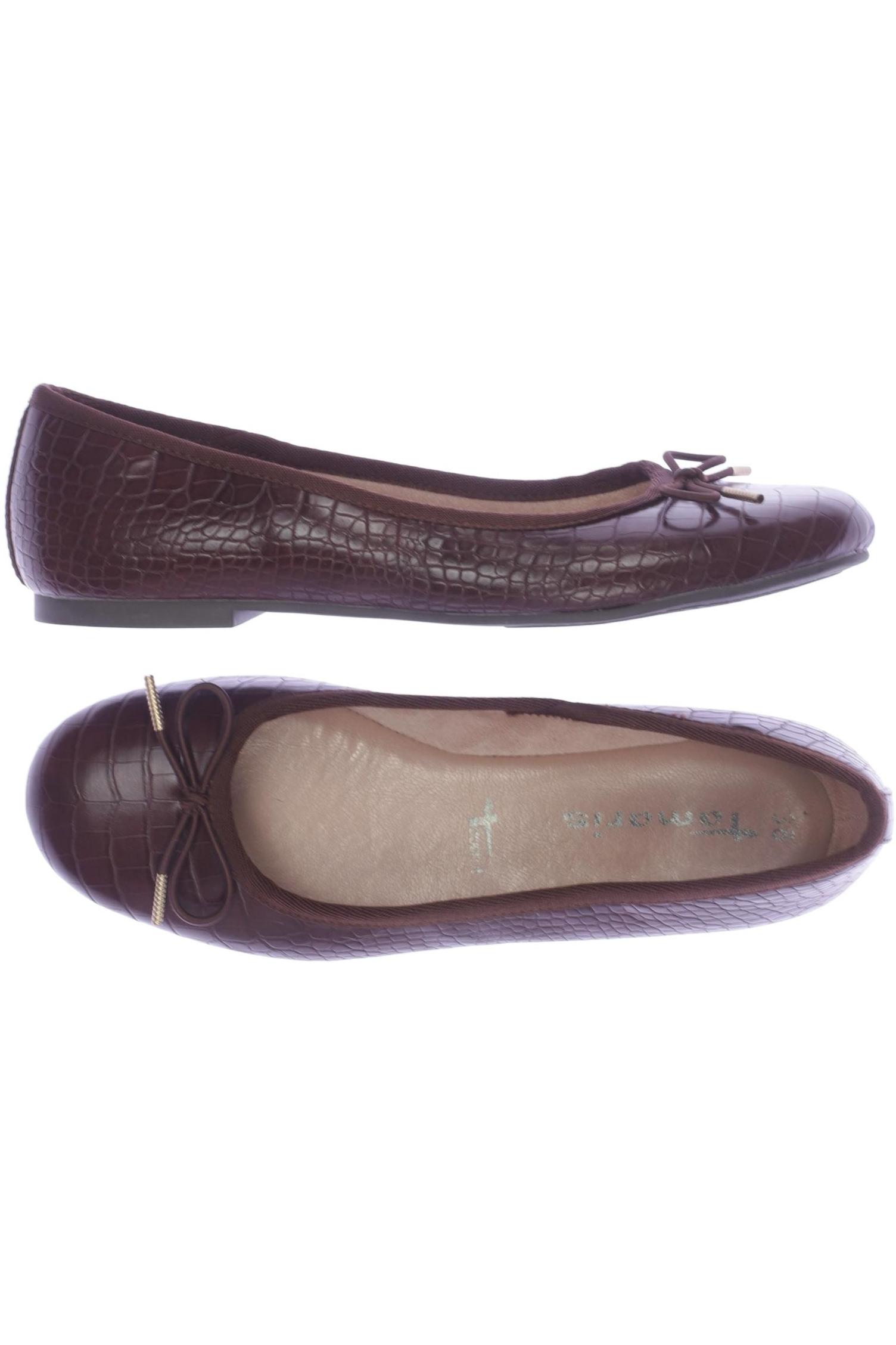 

Tamaris Damen Ballerinas, bordeaux, Gr. 38