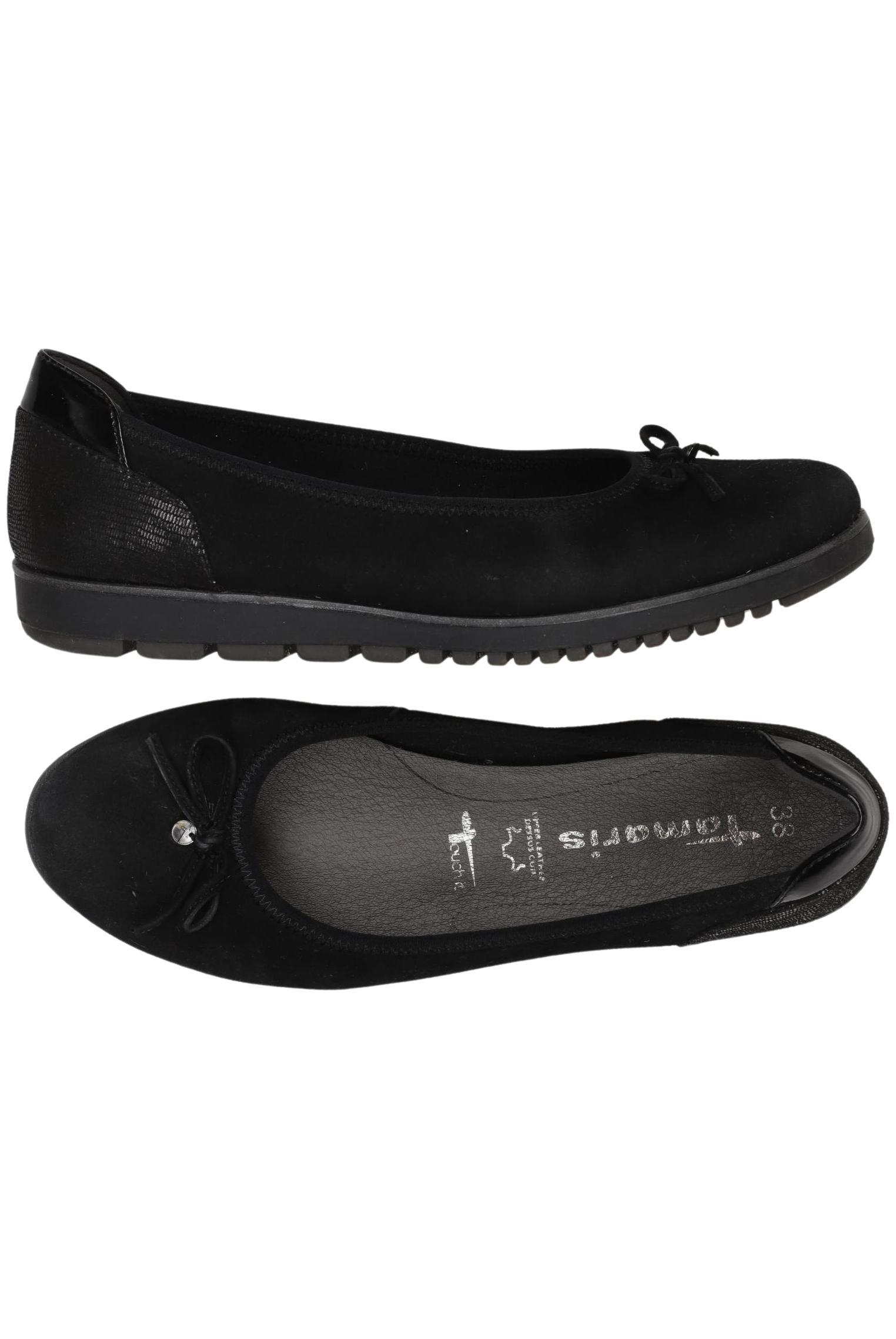

Tamaris Damen Ballerinas, schwarz, Gr. 38