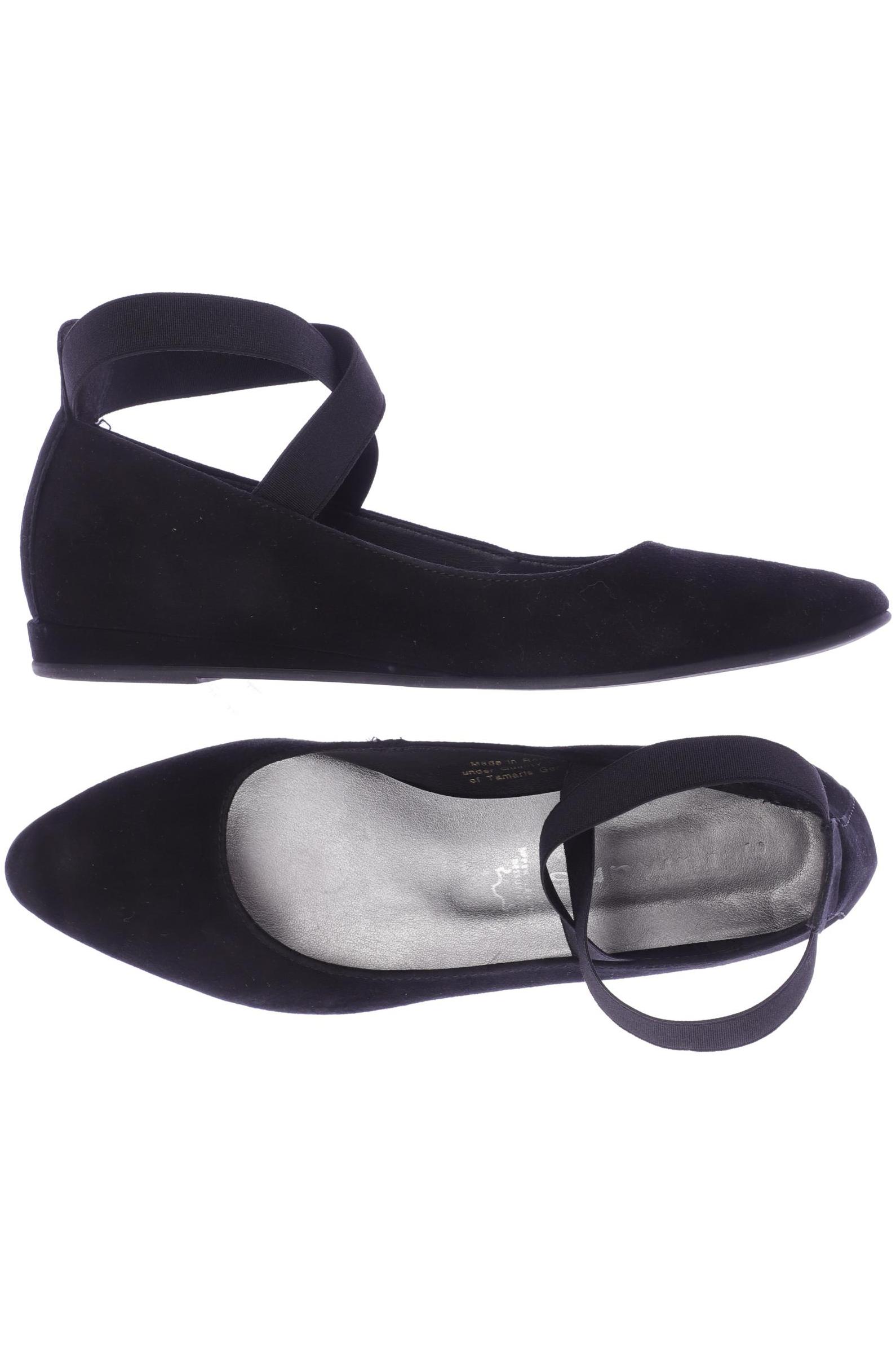 

Tamaris Damen Ballerinas, schwarz, Gr. 39