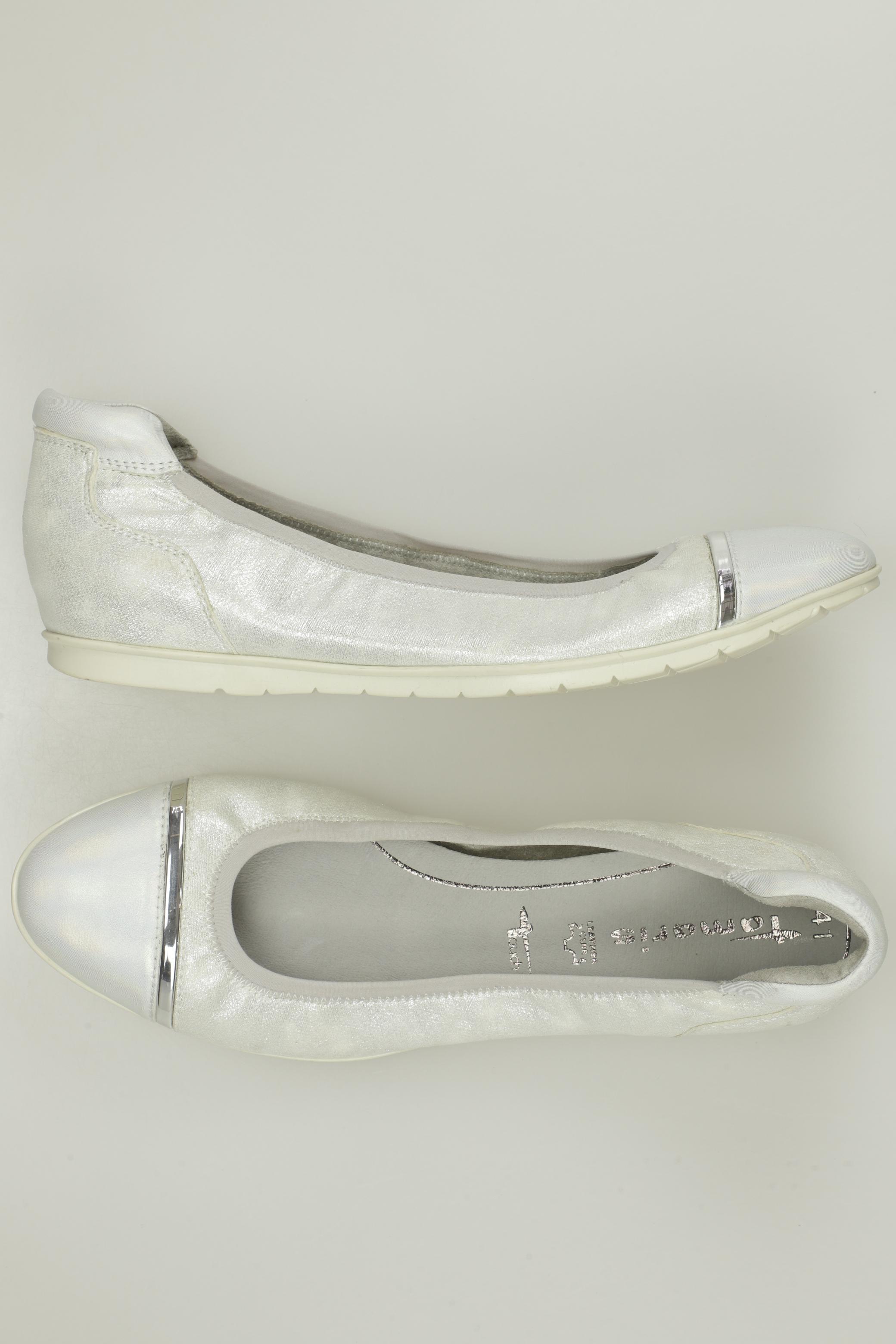 

Tamaris Damen Ballerinas, weiß, Gr. 41