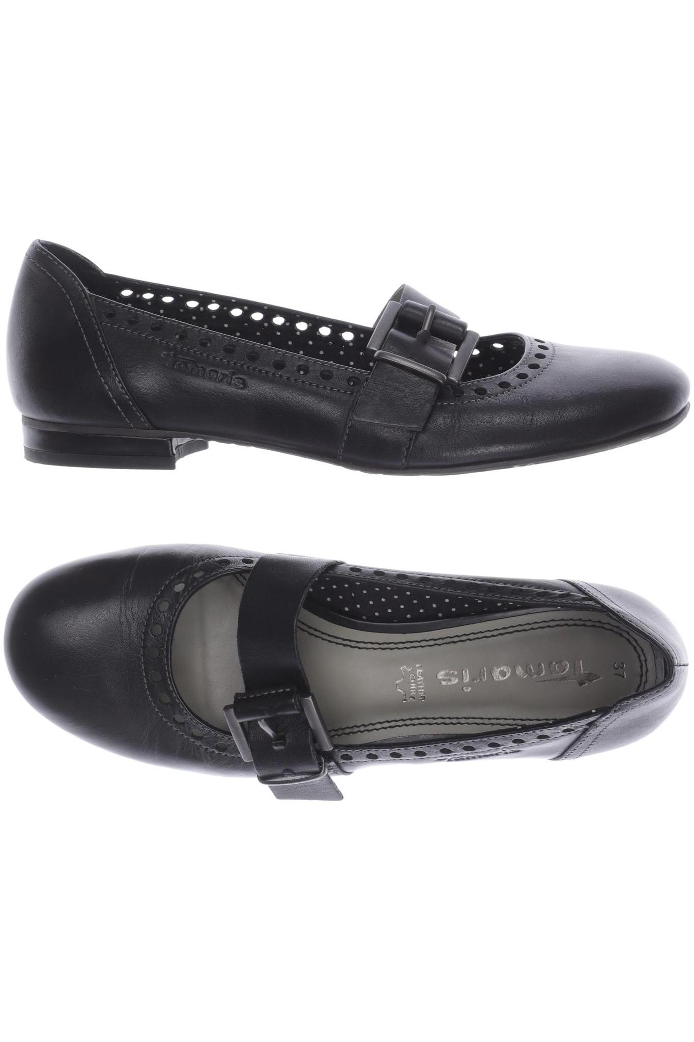 

Tamaris Damen Ballerinas, schwarz, Gr. 37