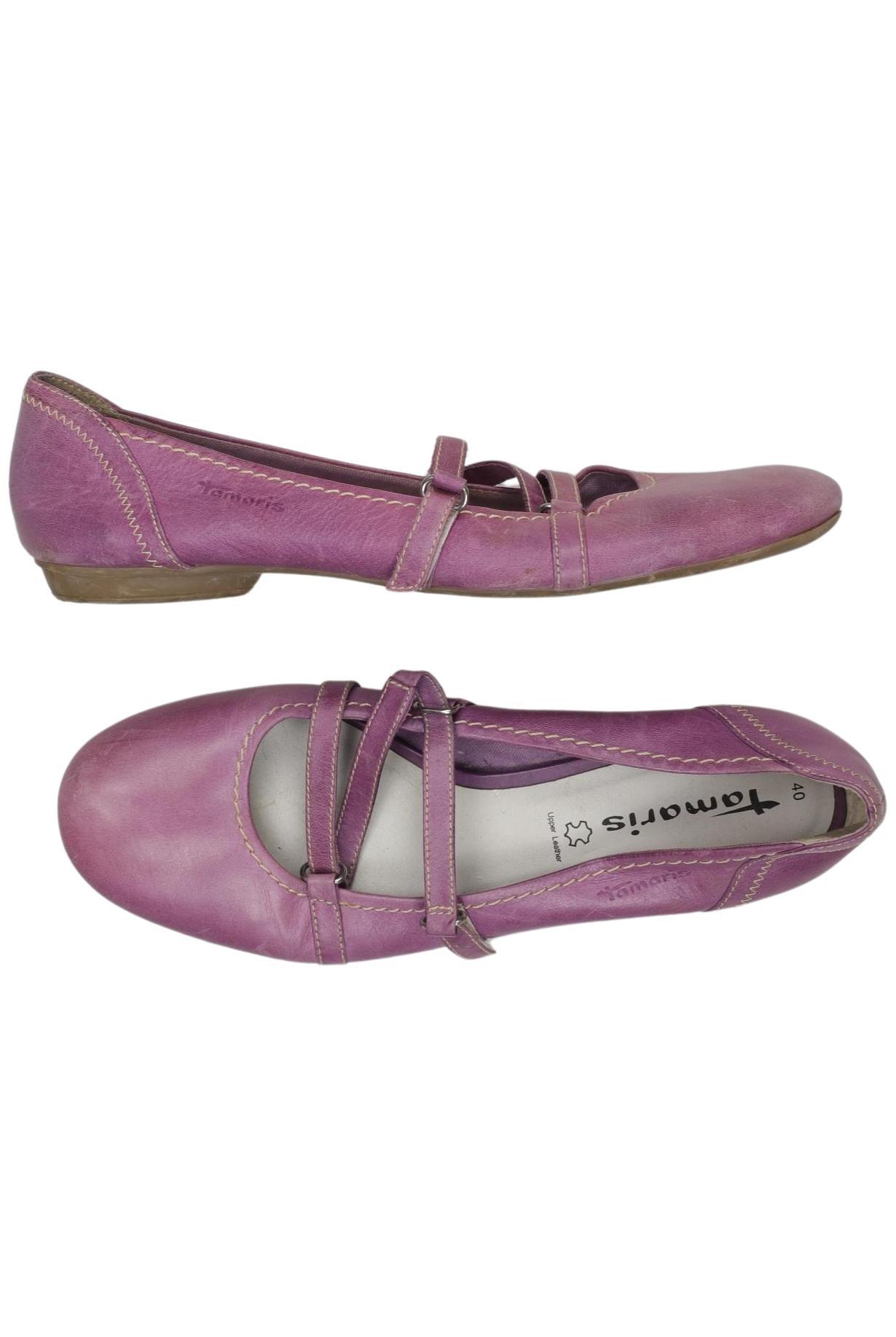

Tamaris Damen Ballerinas, flieder, Gr. 40