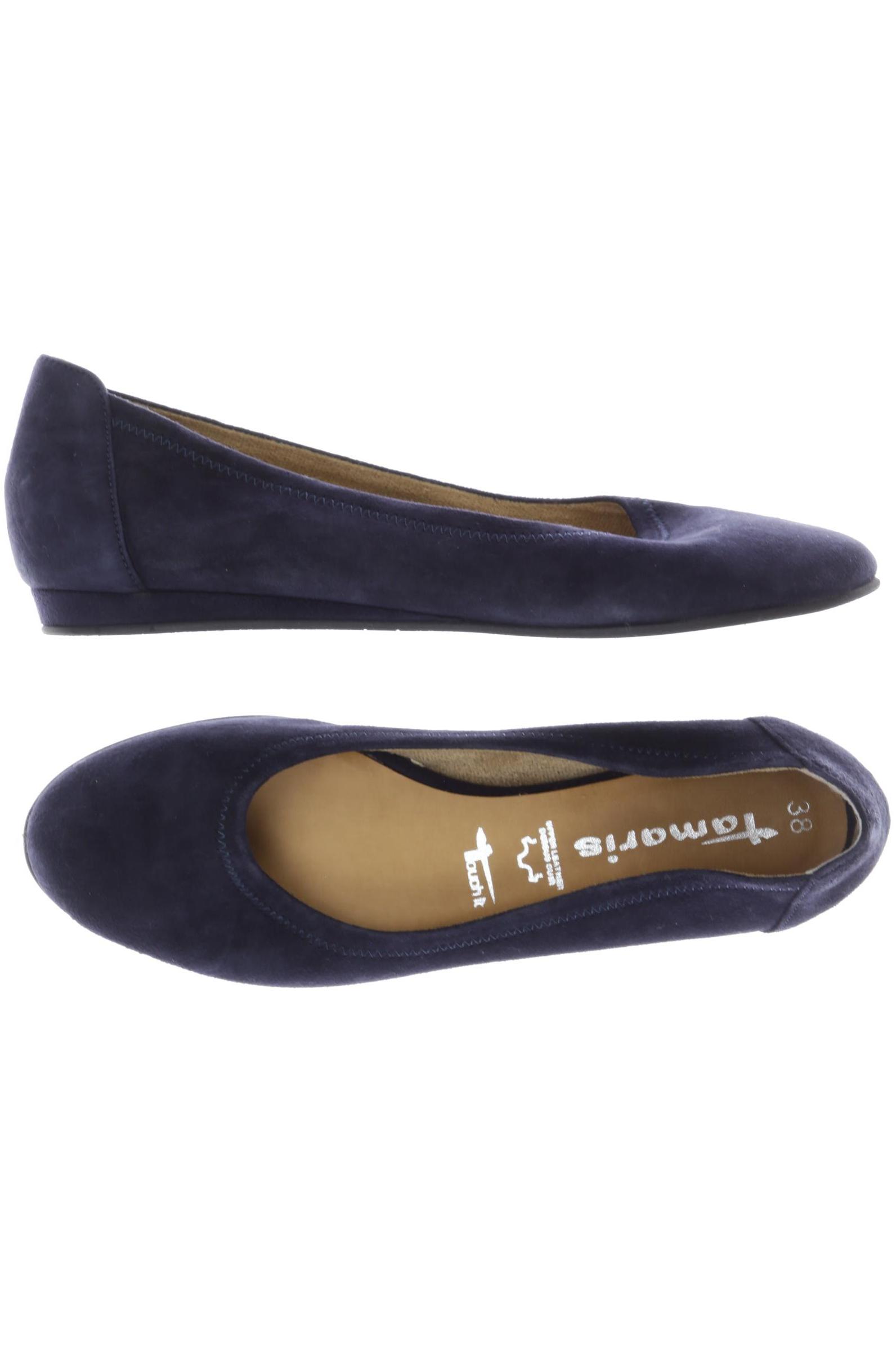 

Tamaris Damen Ballerinas, marineblau, Gr. 38