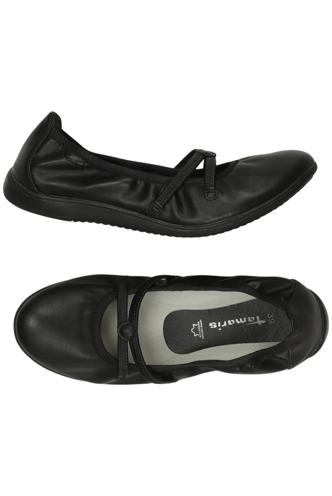 

Tamaris Damen Ballerinas, schwarz, Gr. 39
