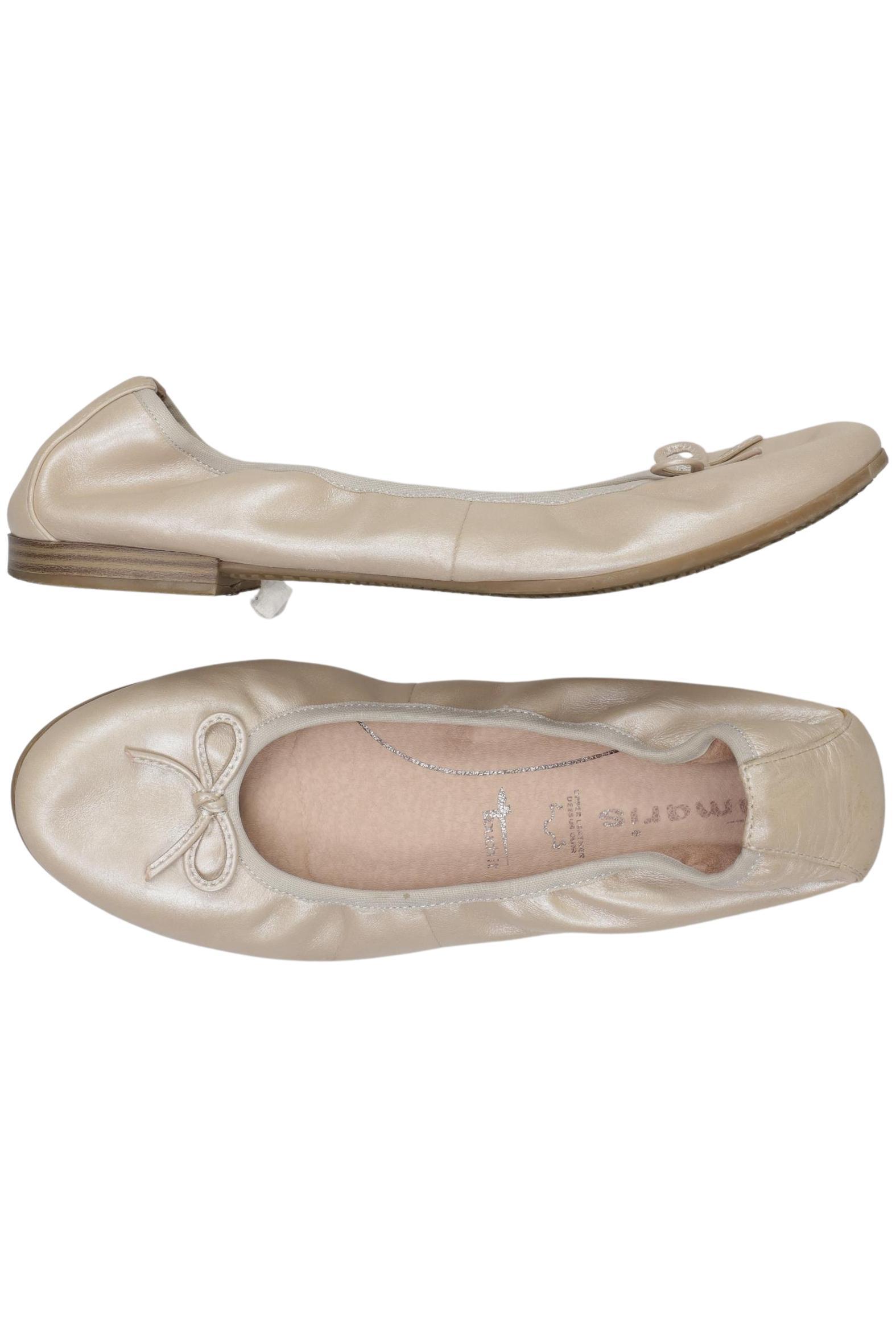 

Tamaris Damen Ballerinas, beige, Gr. 40