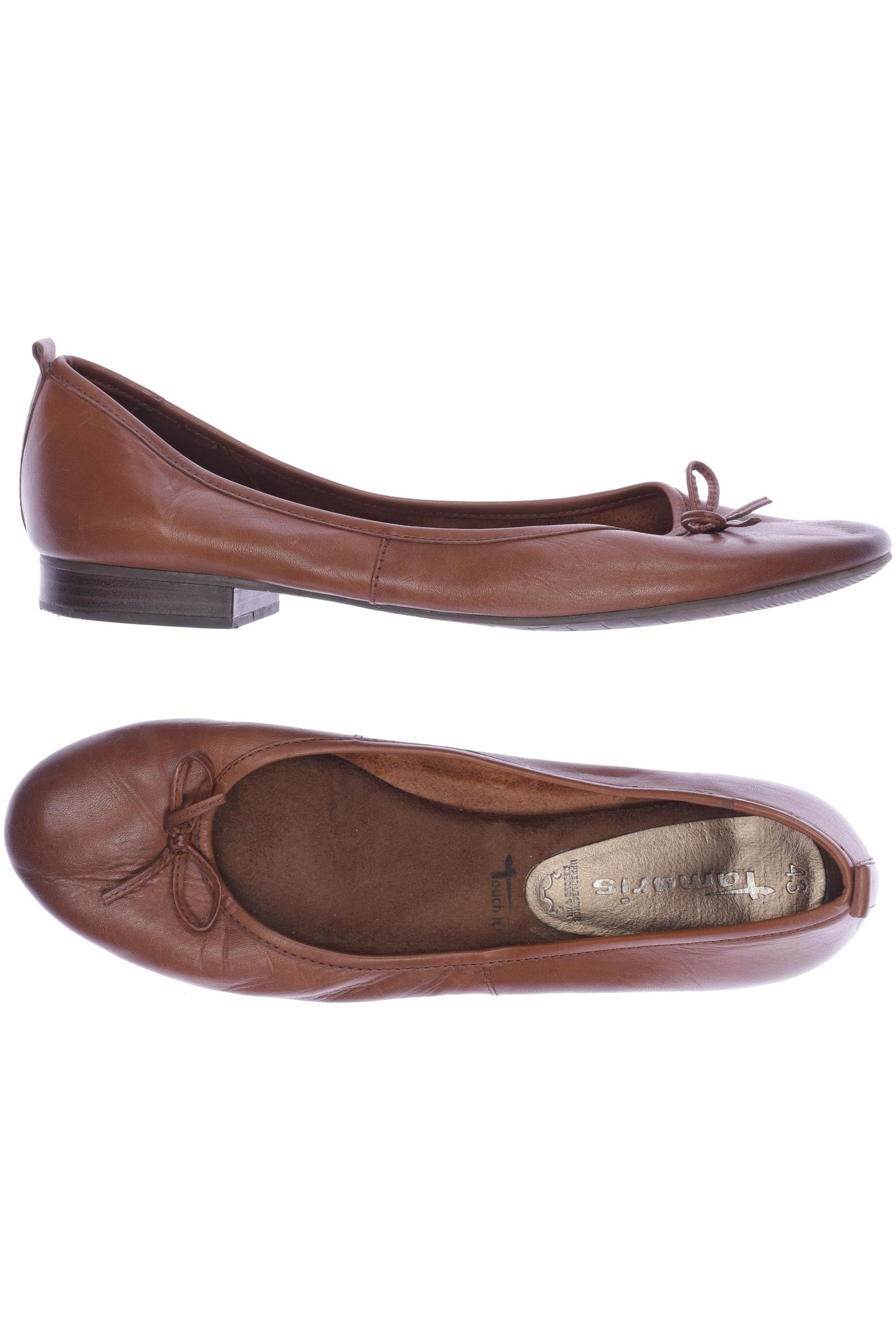 

Tamaris Damen Ballerinas, braun, Gr. 43