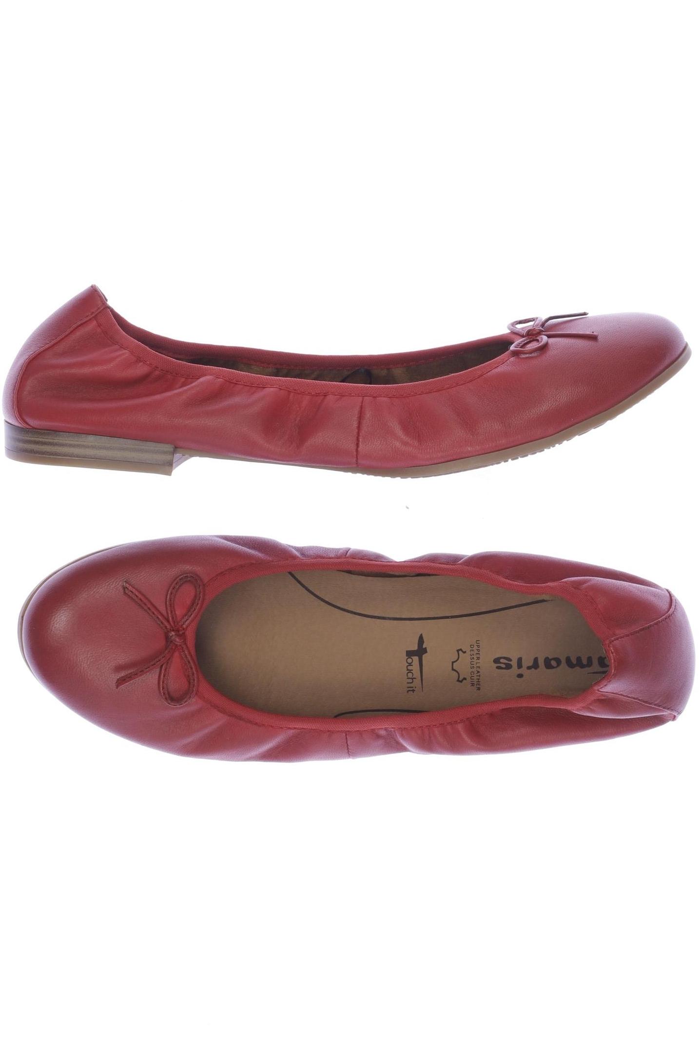 

Tamaris Damen Ballerinas, rot, Gr. 42