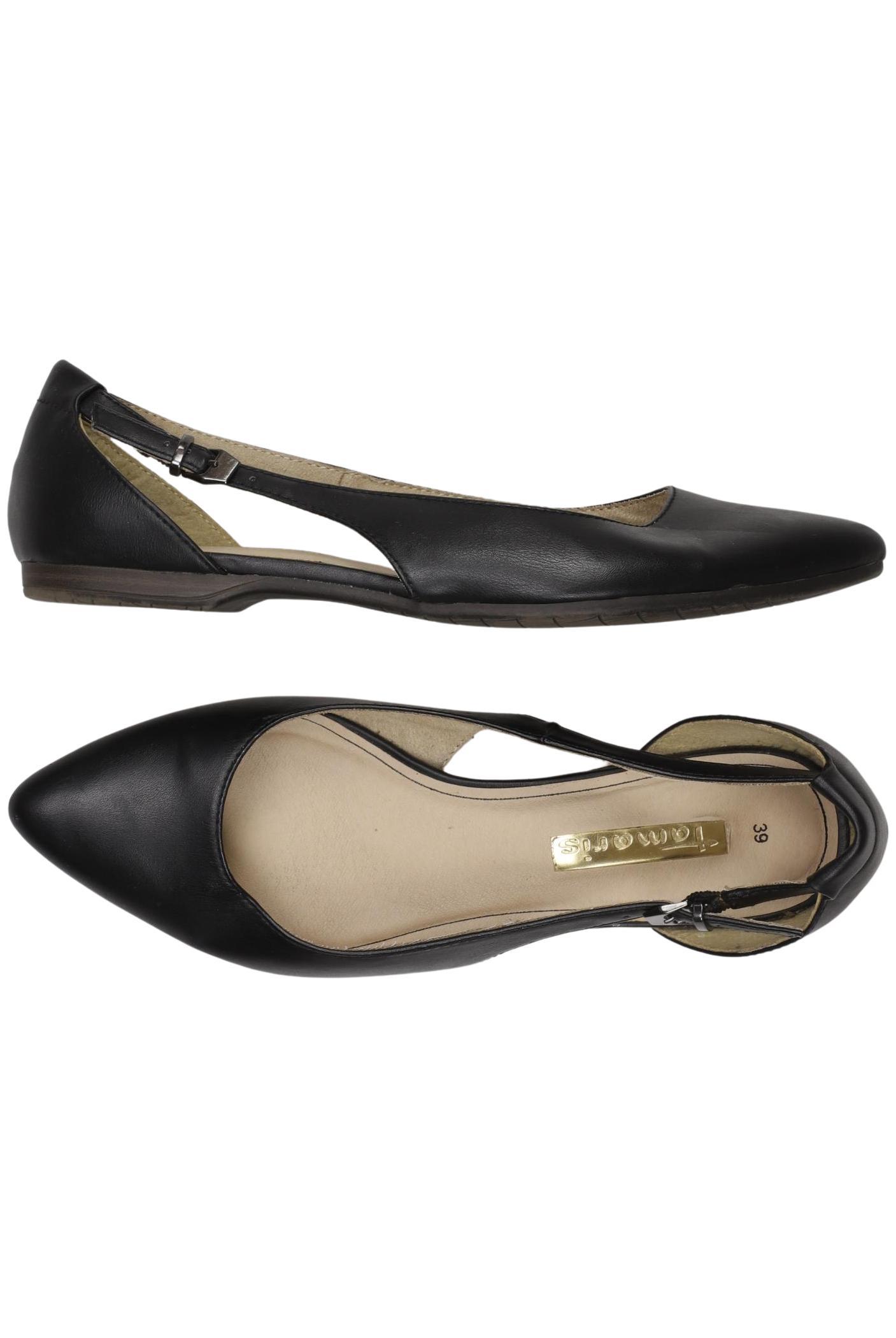 

Tamaris Damen Ballerinas, schwarz, Gr. 39