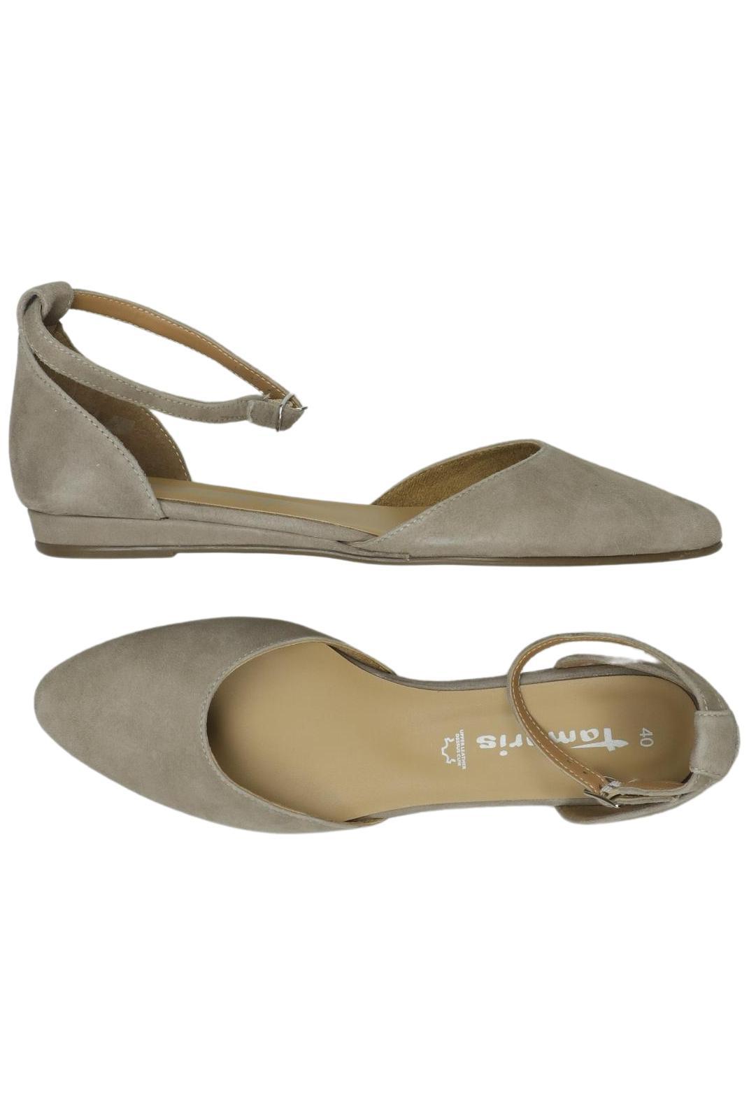 

Tamaris Damen Ballerinas, beige, Gr. 40