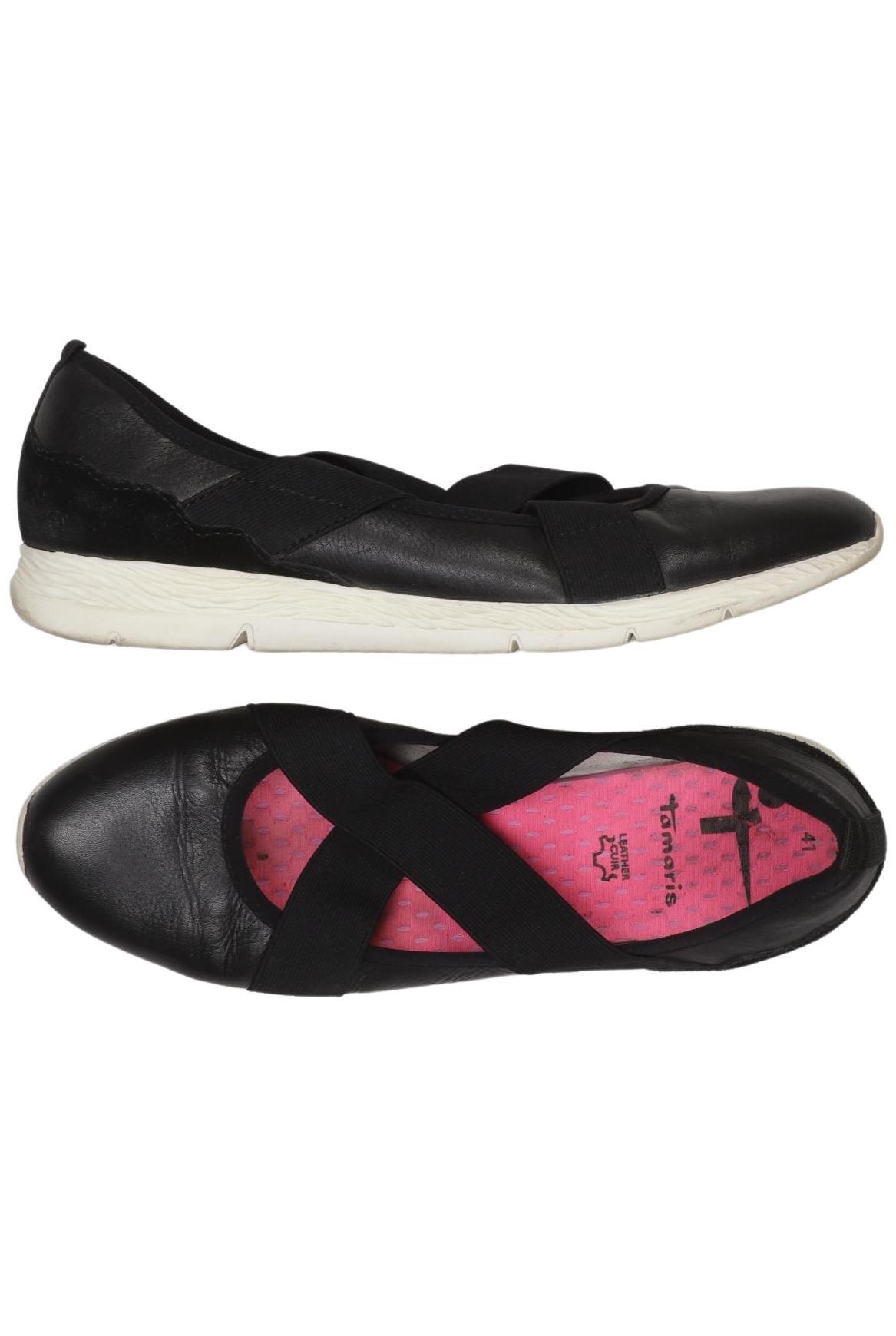 

Tamaris Damen Ballerinas, schwarz, Gr. 41