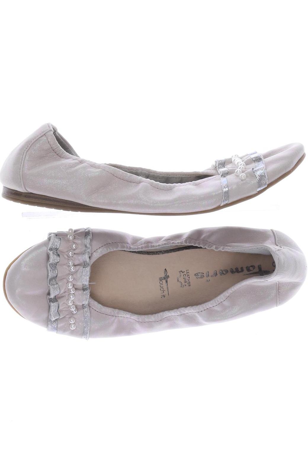 

Tamaris Damen Ballerinas, beige, Gr. 37