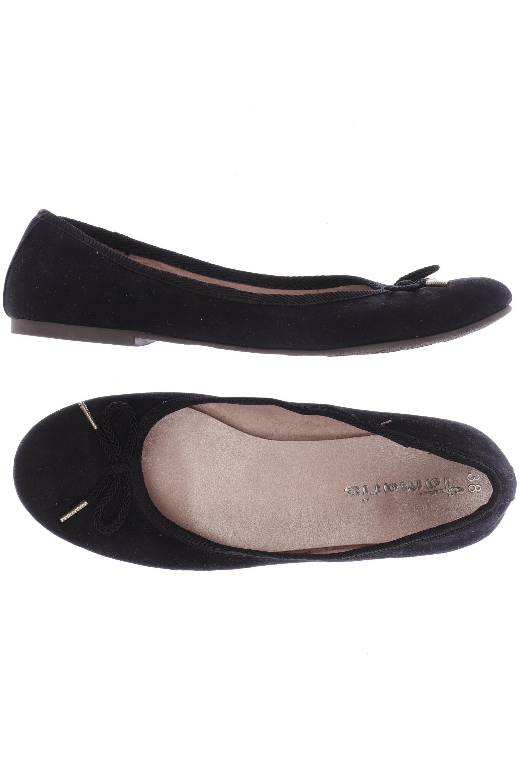 

Tamaris Damen Ballerinas, schwarz, Gr. 38