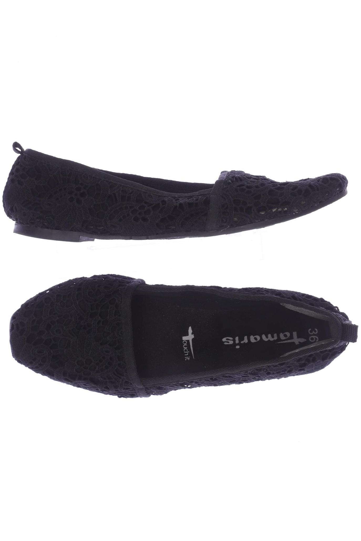 

Tamaris Damen Ballerinas, schwarz, Gr. 36