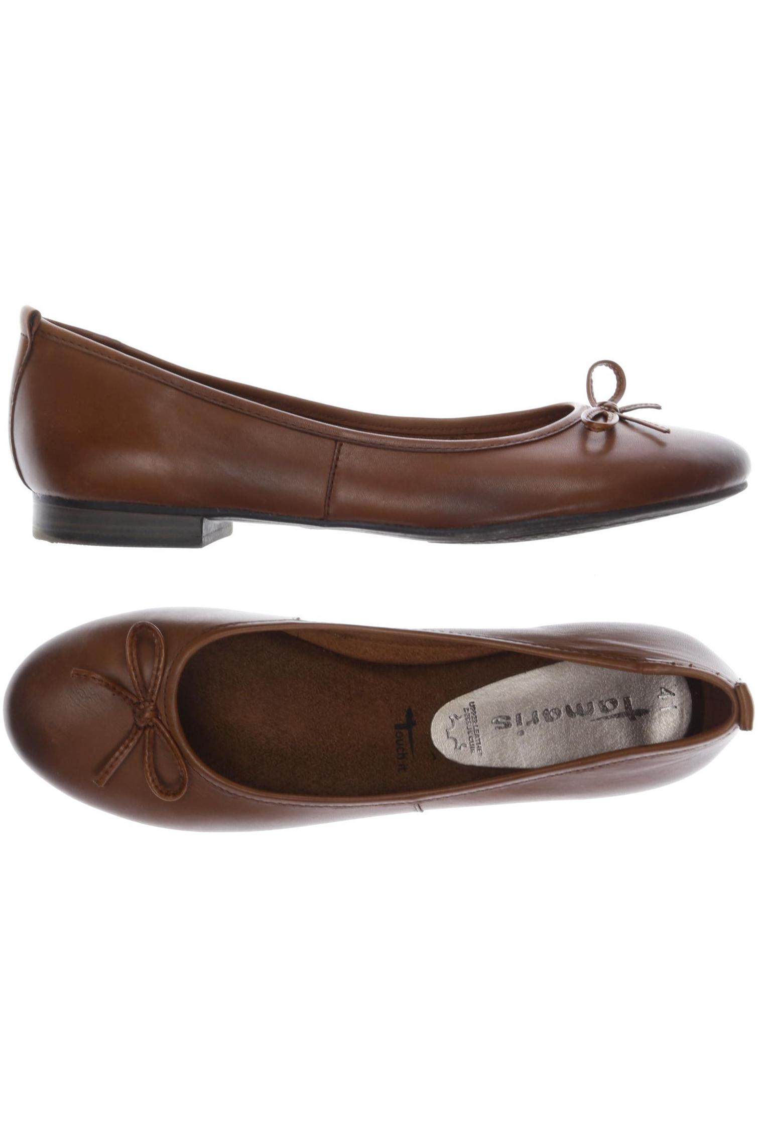 

Tamaris Damen Ballerinas, braun, Gr. 41