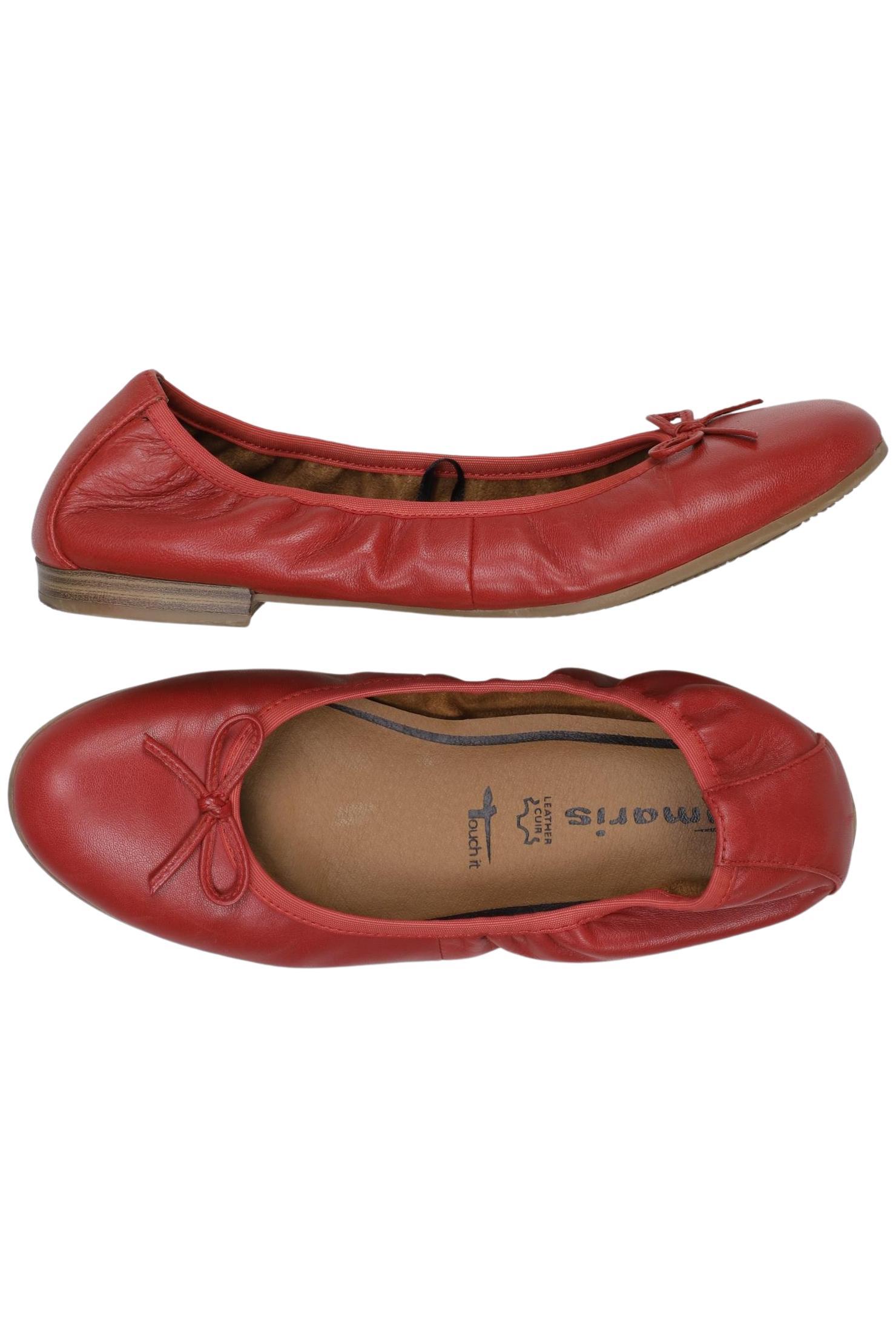

Tamaris Damen Ballerinas, rot, Gr. 38