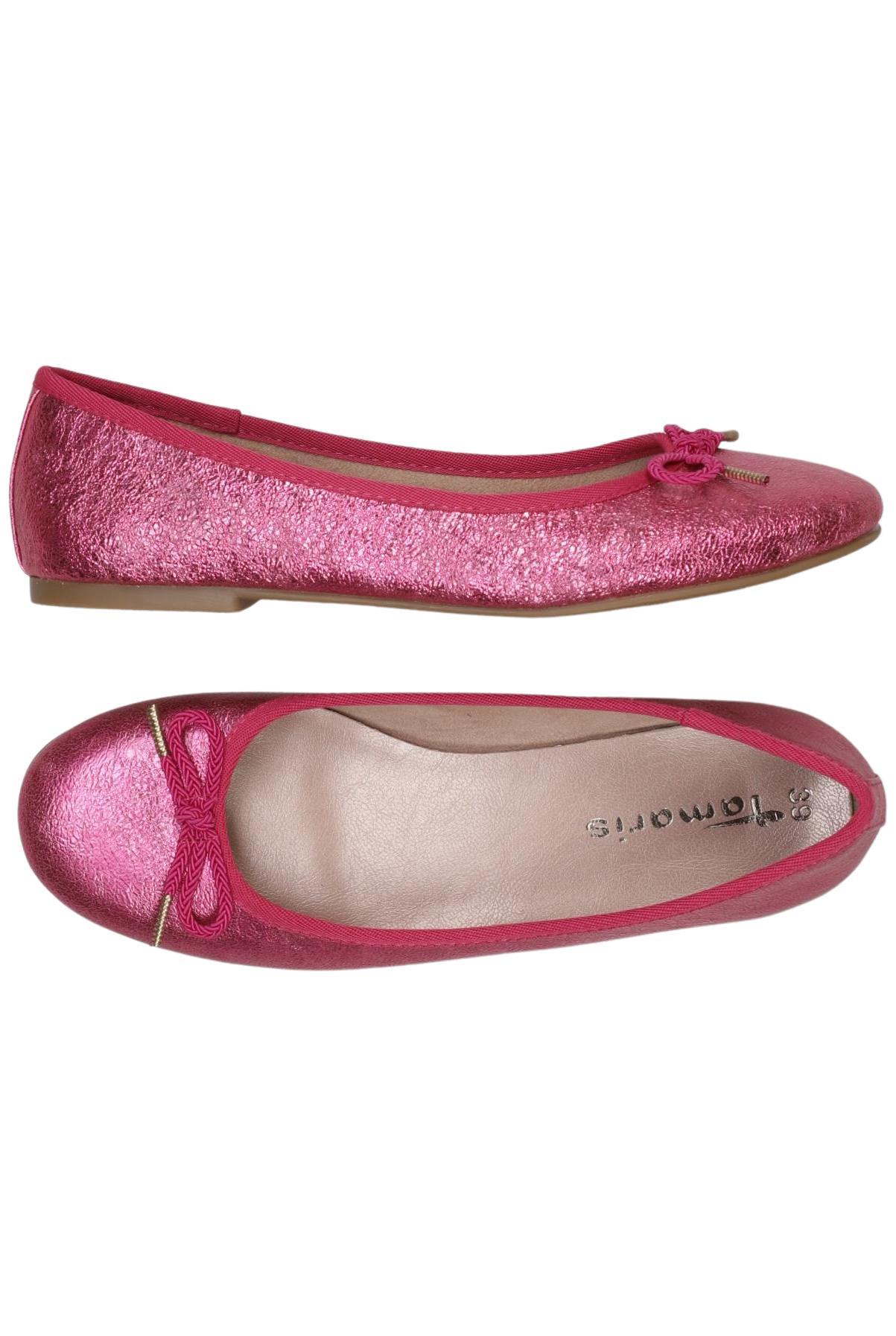 

Tamaris Damen Ballerinas, pink, Gr. 39