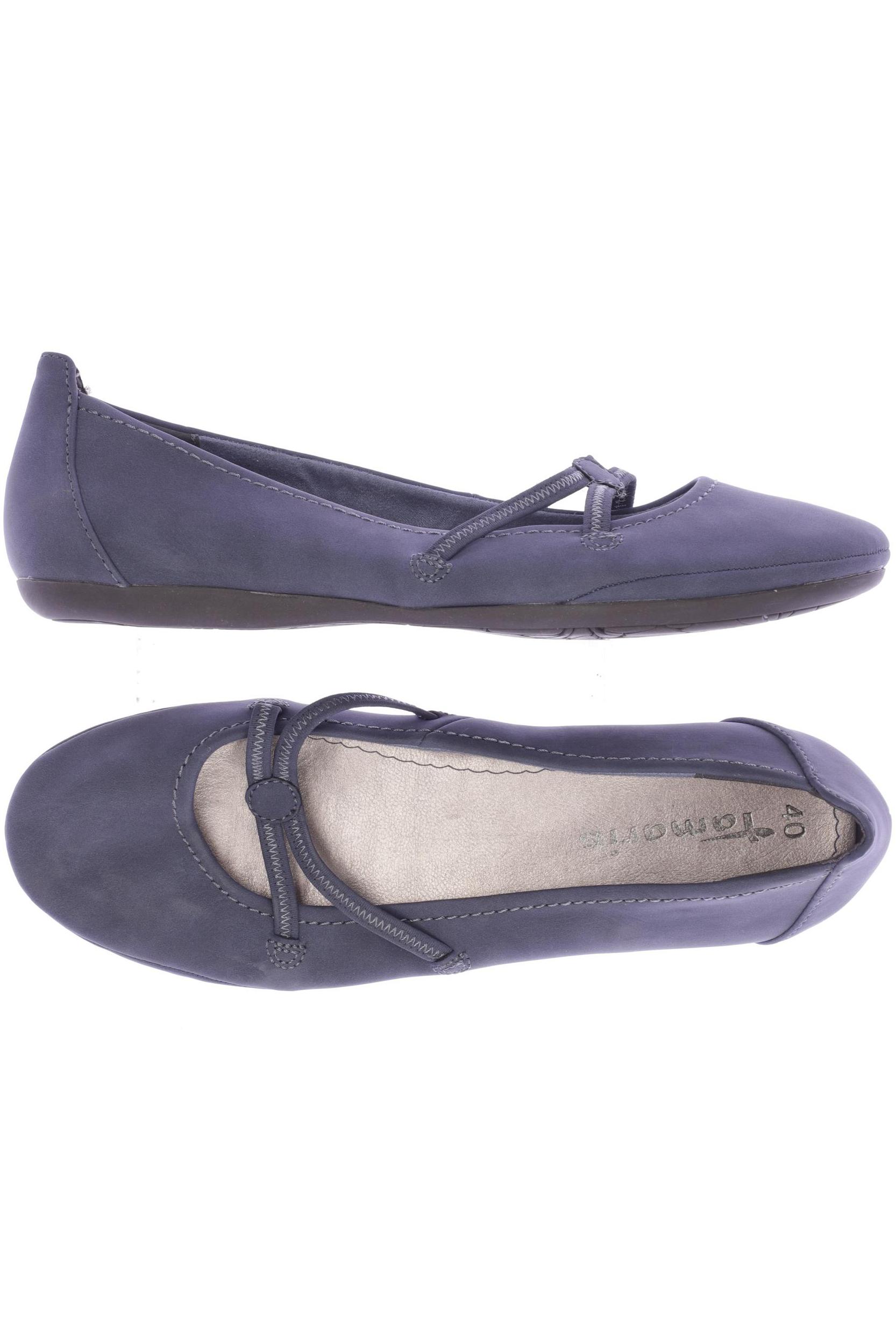 

Tamaris Damen Ballerinas, blau, Gr. 40