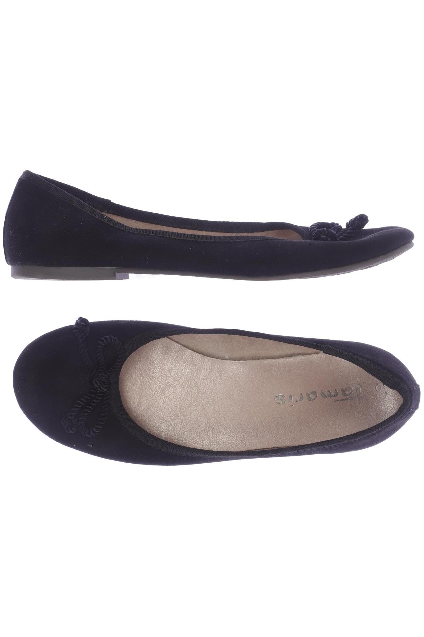 

Tamaris Damen Ballerinas, schwarz, Gr. 37
