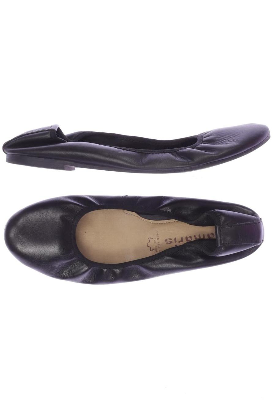 

Tamaris Damen Ballerinas, schwarz, Gr. 39