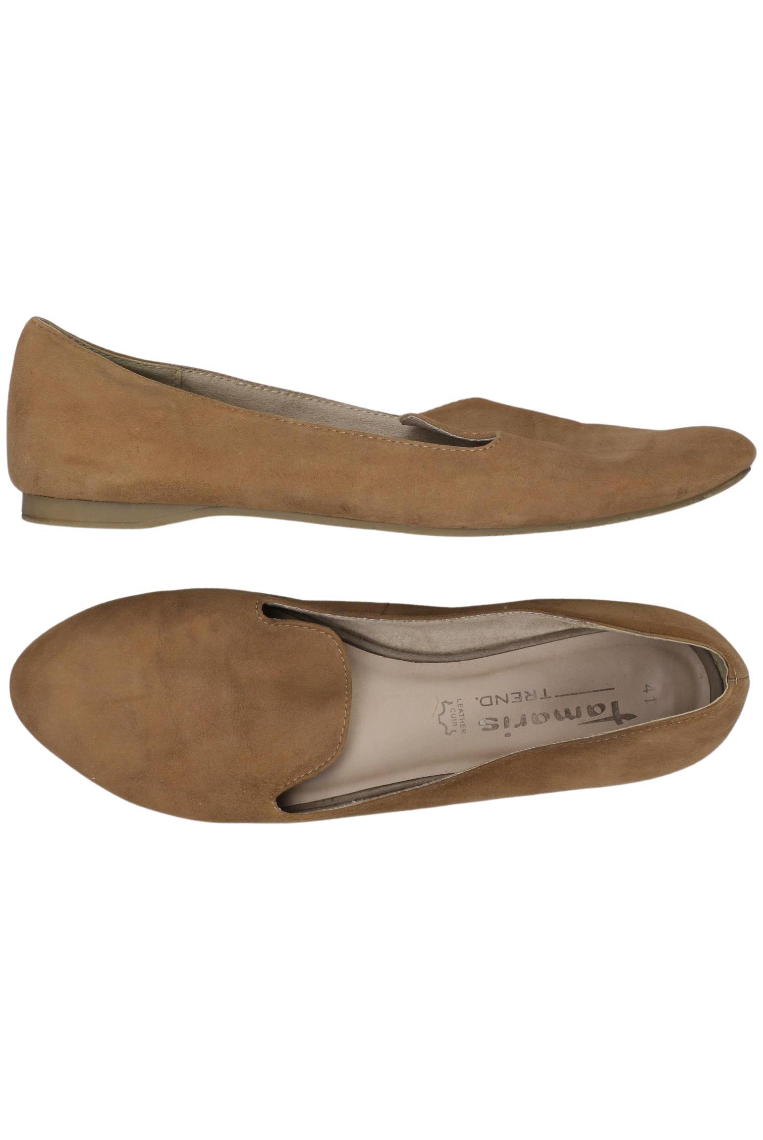 

Tamaris Damen Ballerinas, beige, Gr. 41