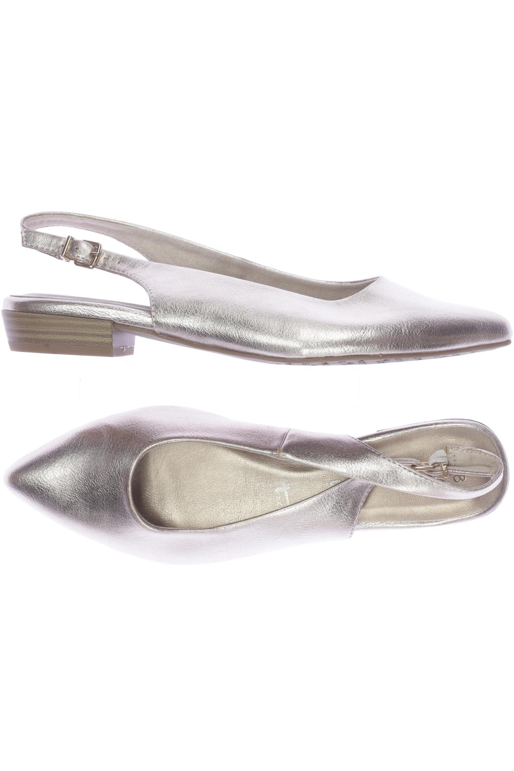 

Tamaris Damen Ballerinas, gold, Gr. 38