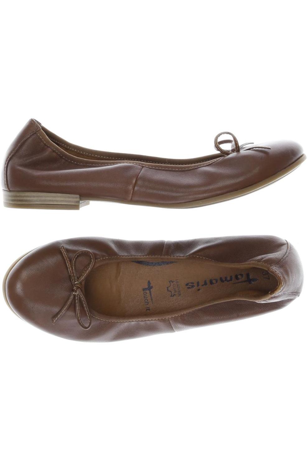 

Tamaris Damen Ballerinas, braun, Gr. 37