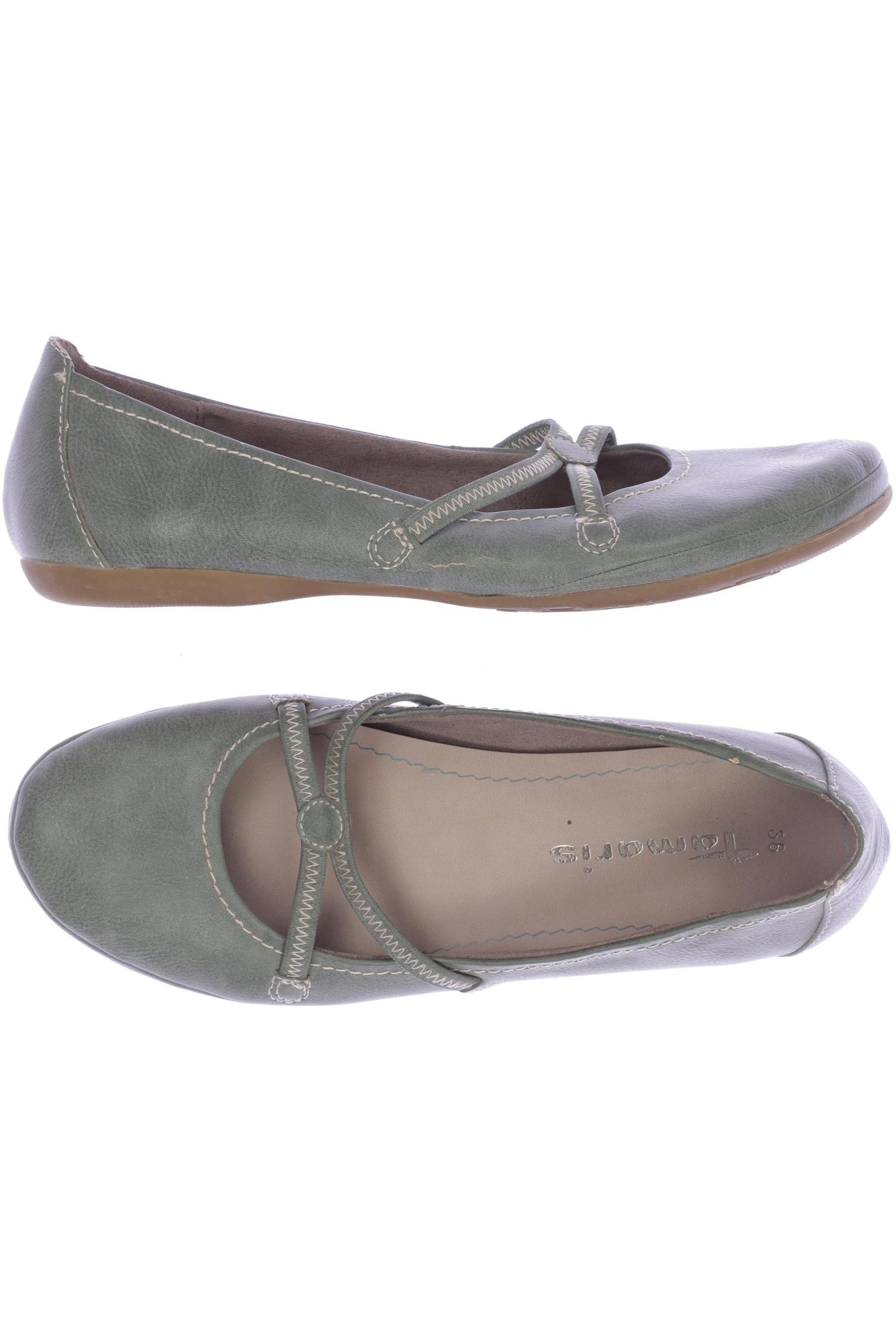 

Tamaris Damen Ballerinas, grün, Gr. 38
