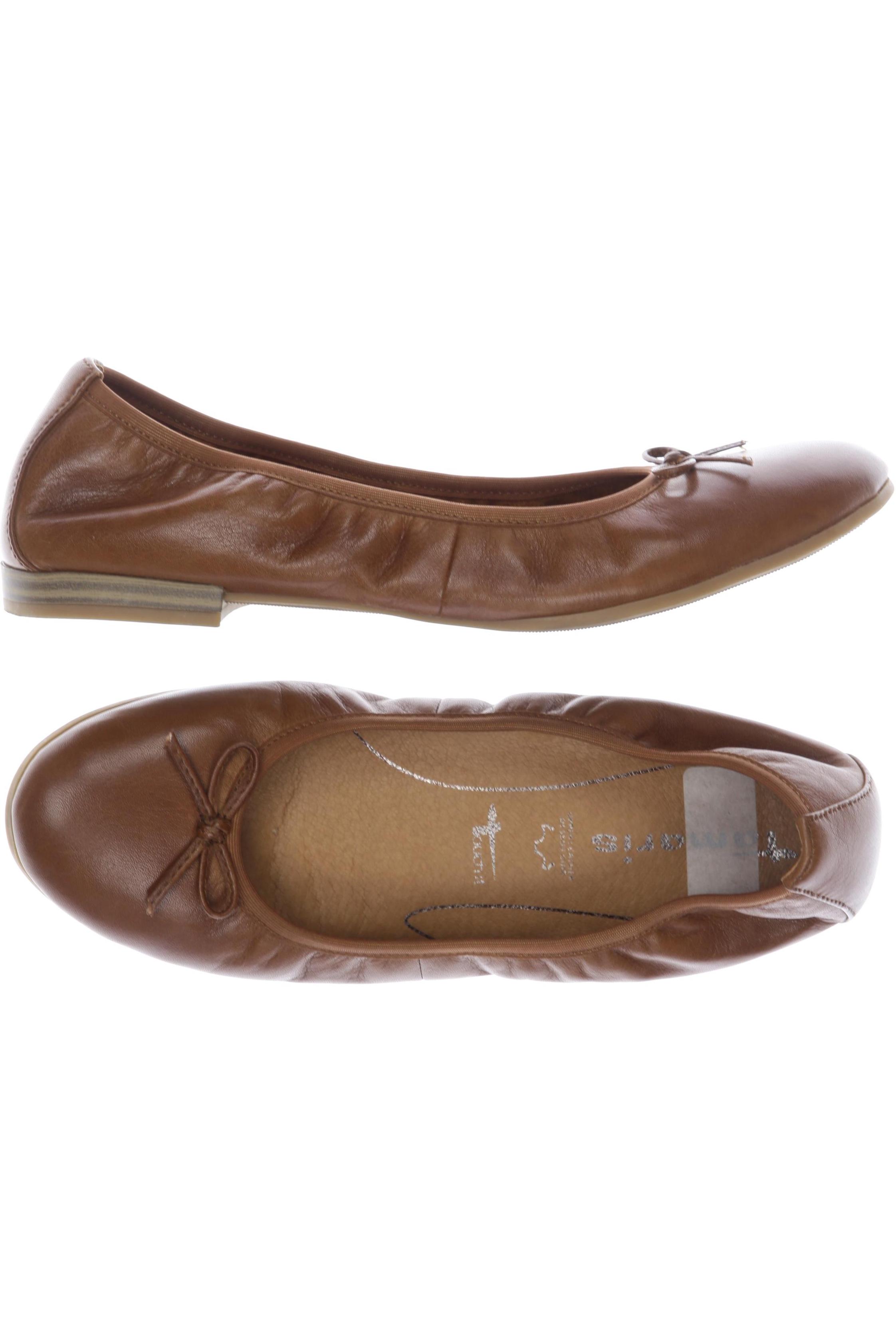 

Tamaris Damen Ballerinas, braun, Gr. 39