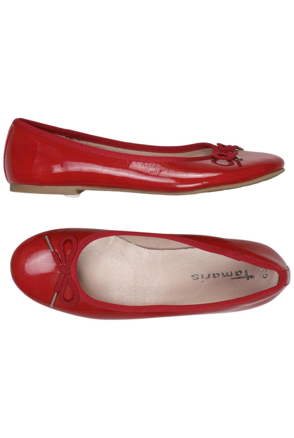 

Tamaris Damen Ballerinas, rot, Gr. 39