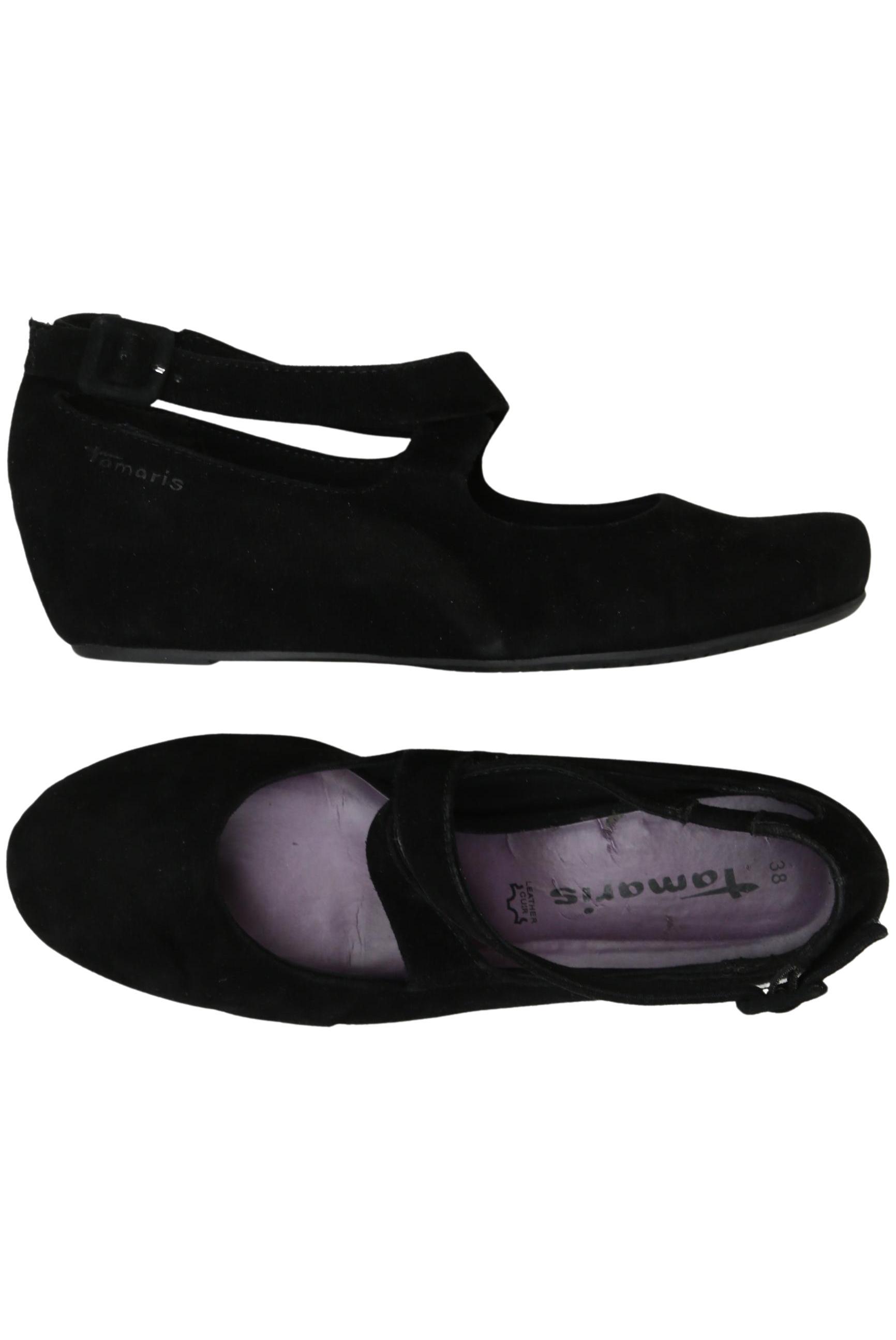 

Tamaris Damen Ballerinas, schwarz, Gr. 38