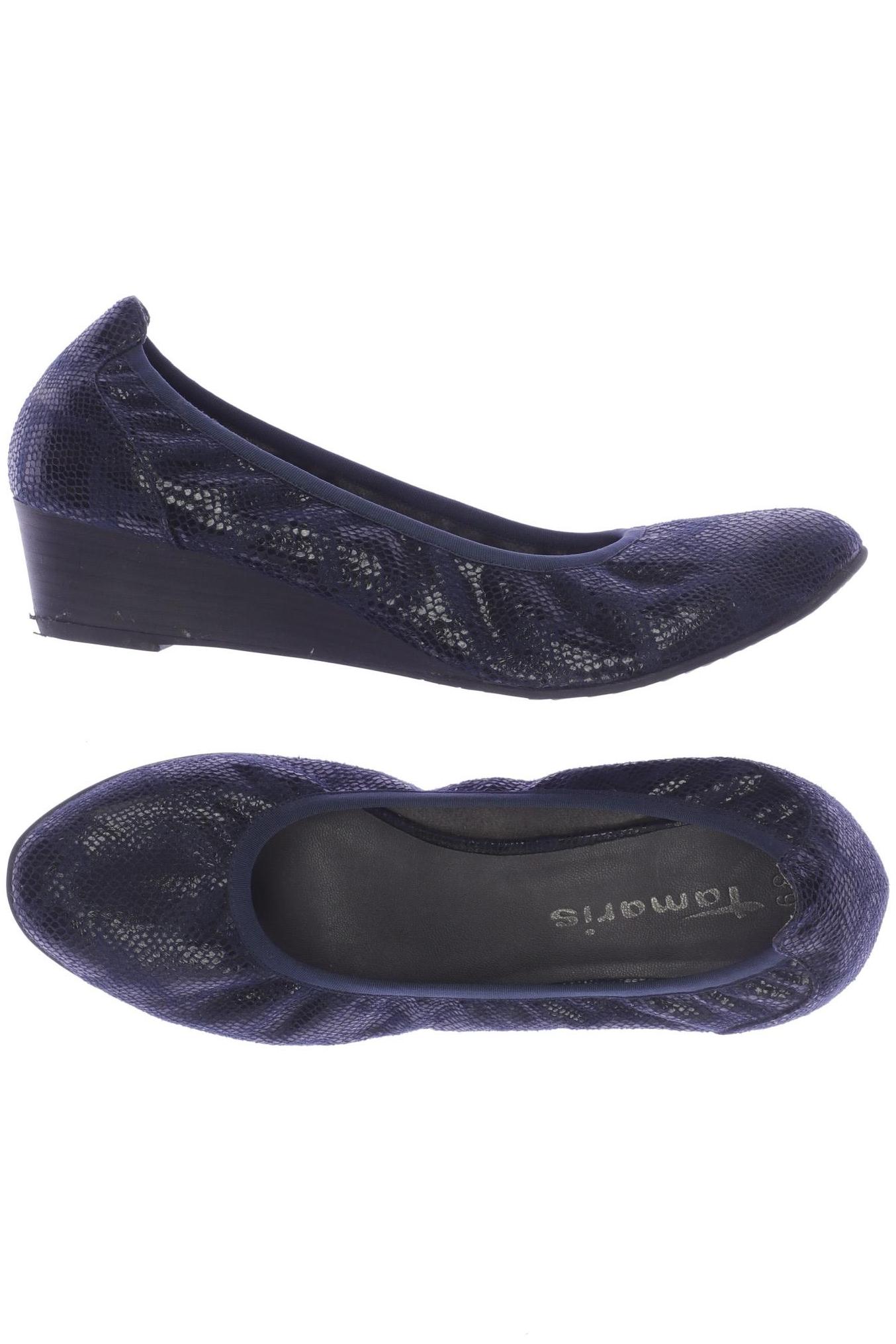 

Tamaris Damen Ballerinas, marineblau, Gr. 39