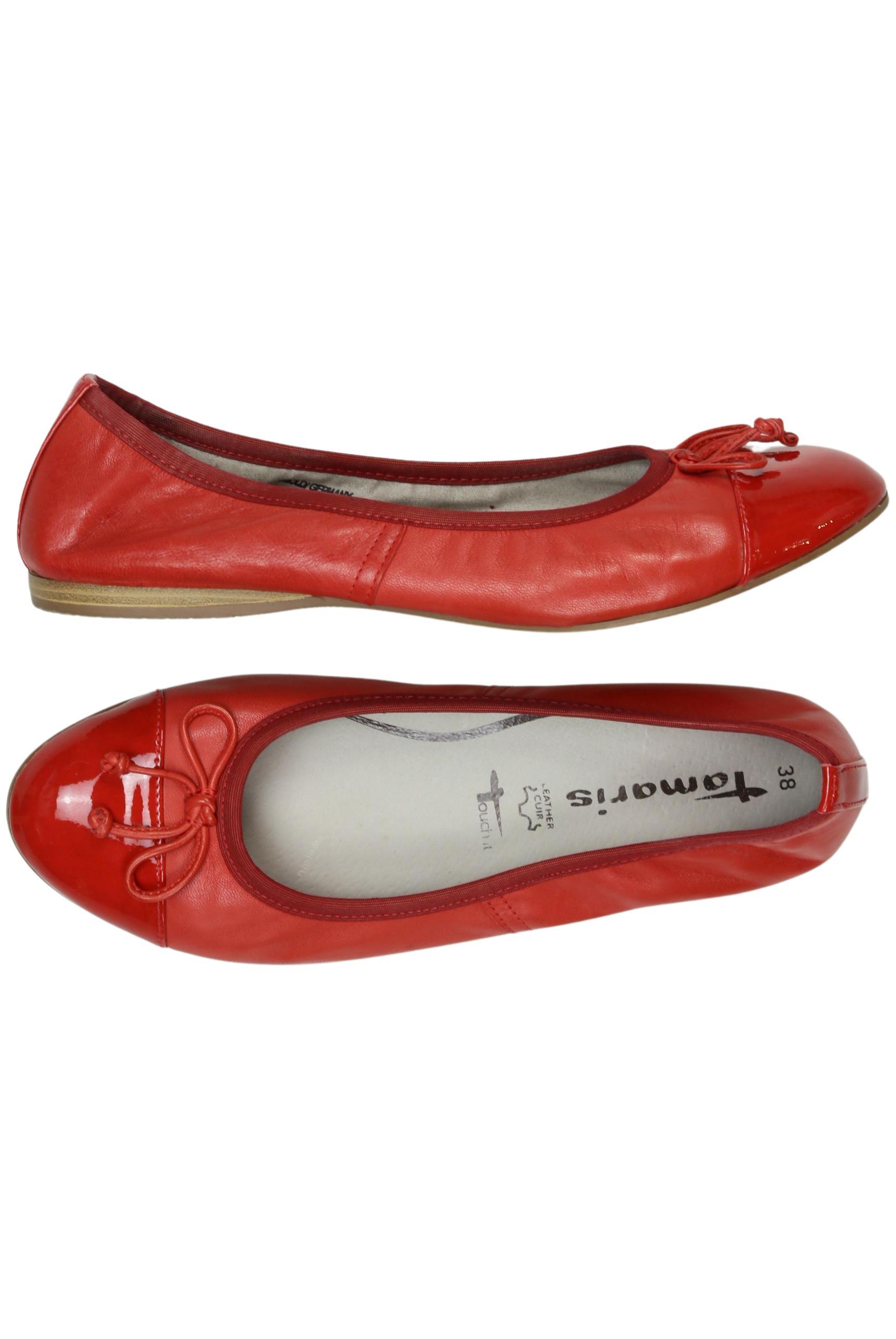 

Tamaris Damen Ballerinas, rot, Gr. 38