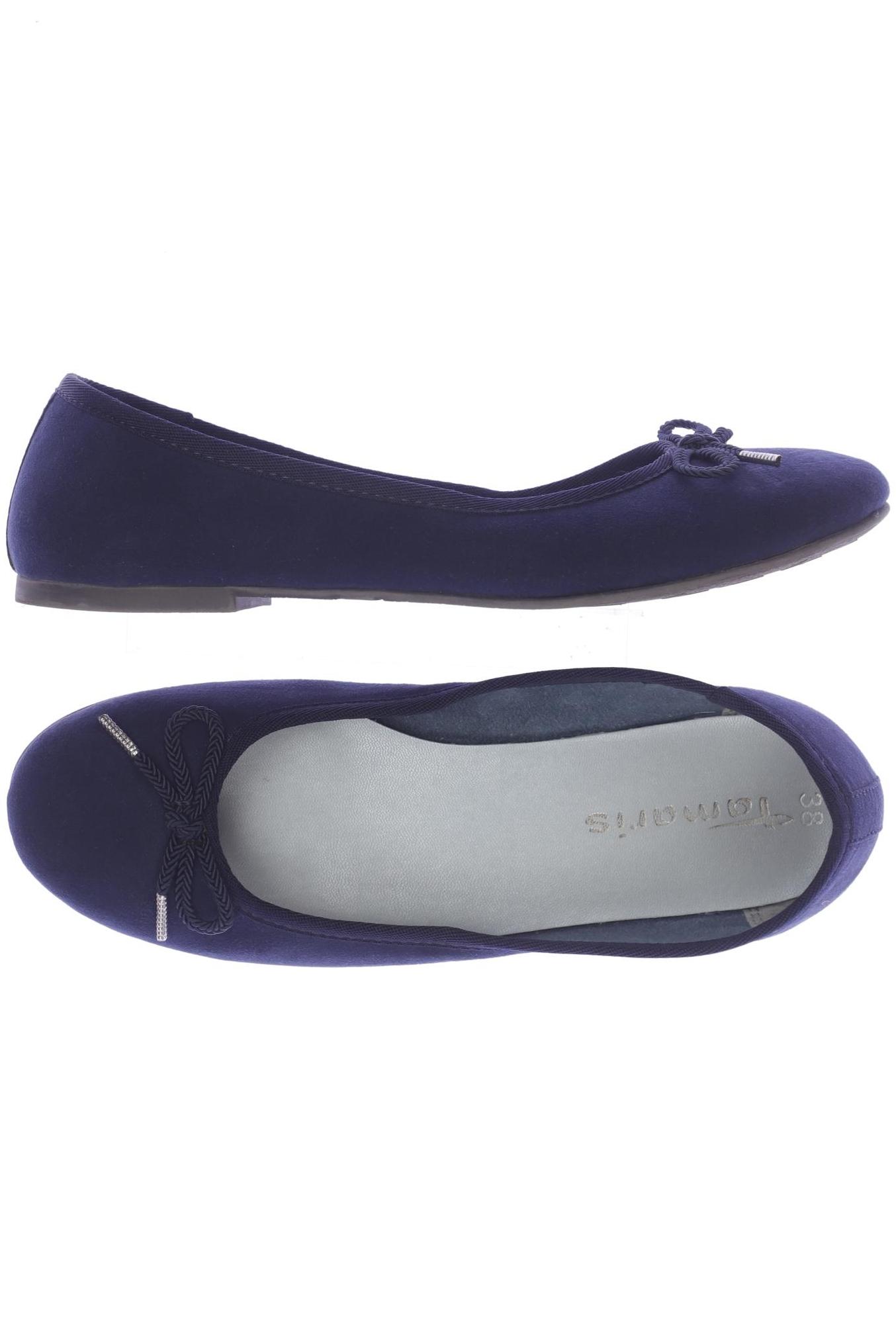 

Tamaris Damen Ballerinas, marineblau, Gr. 38