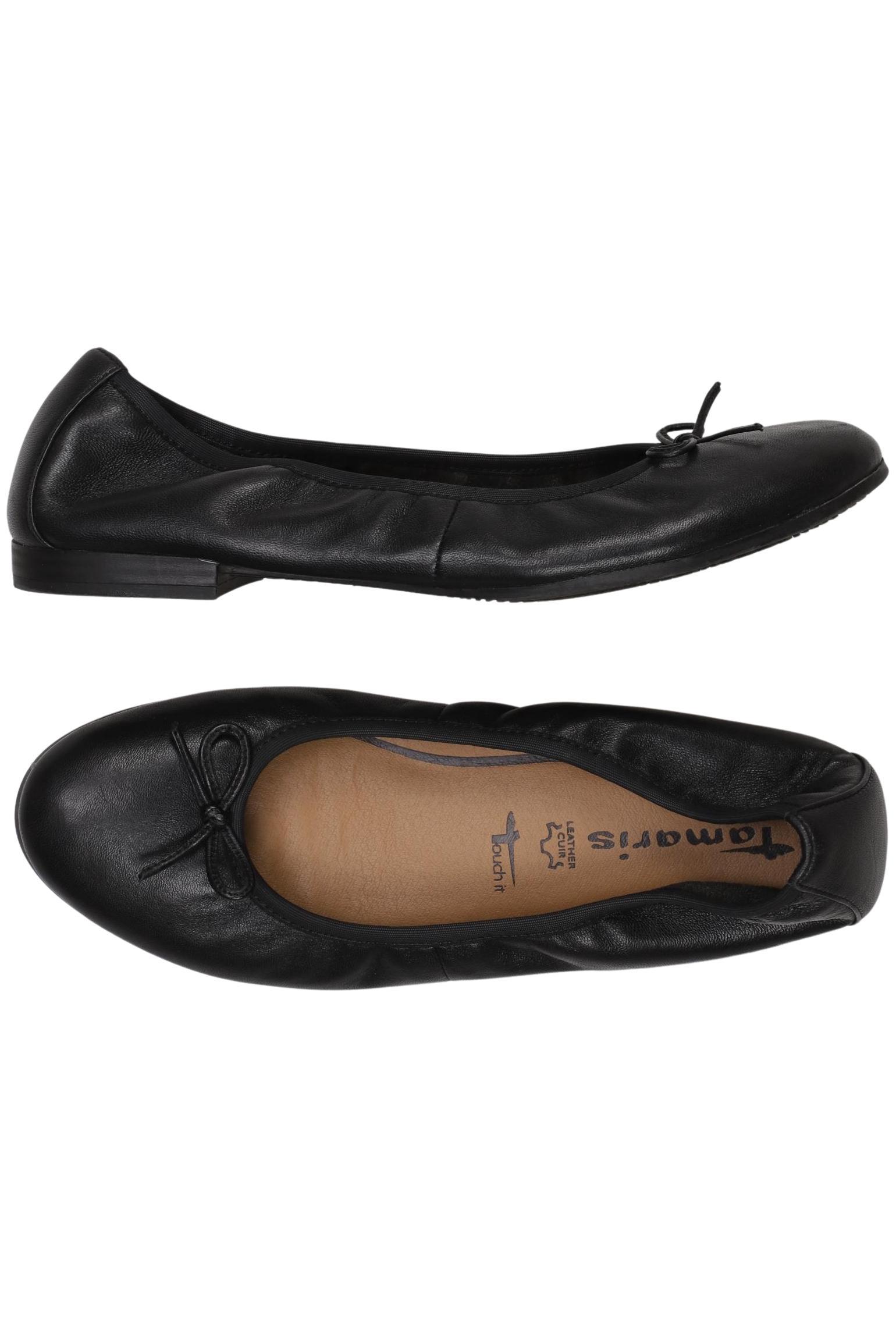 

Tamaris Damen Ballerinas, schwarz, Gr. 39
