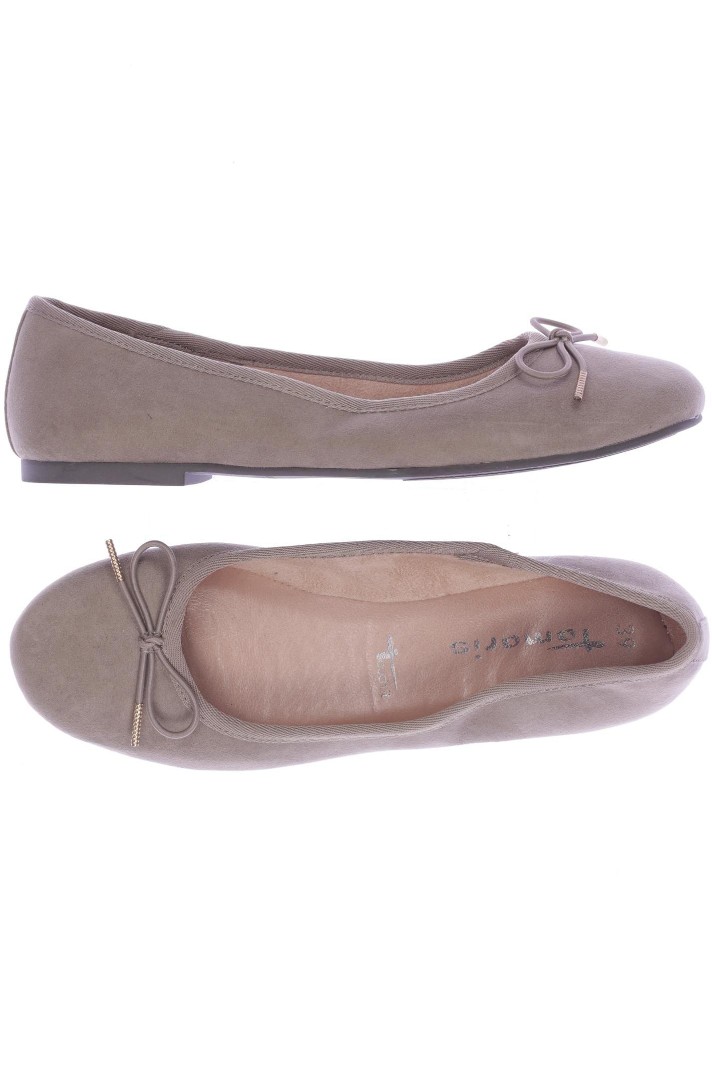 

Tamaris Damen Ballerinas, beige, Gr. 39